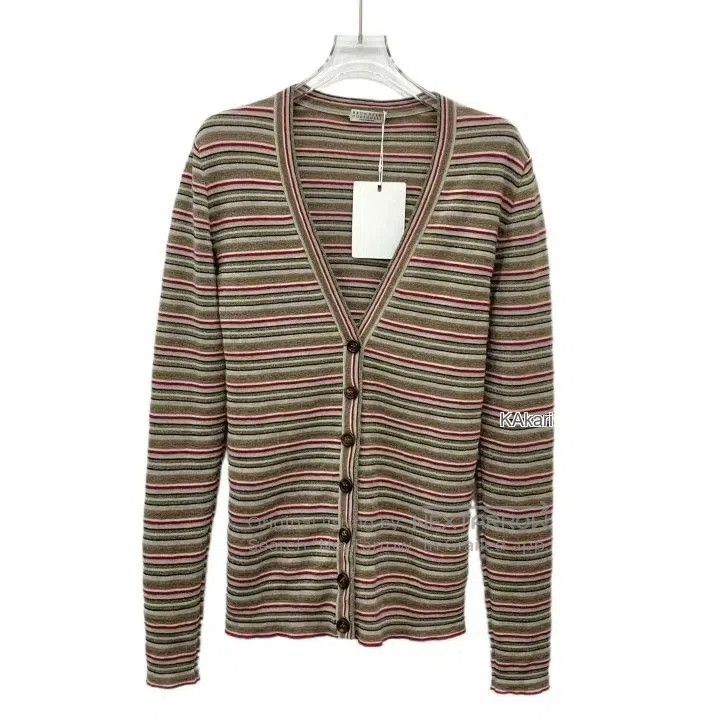 Brunello Cucinelli Brunello Cucinelli Striped Wool V. Size US L / EU 52-54 / 3 - 1 Thumbnail