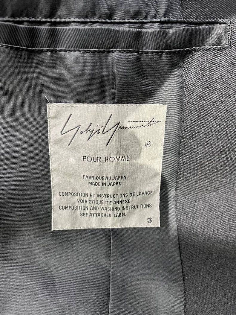 Yohji Yamamoto Yohji Yamamoto black coat Size US L / EU 52-54 / 3 - 8 Thumbnail