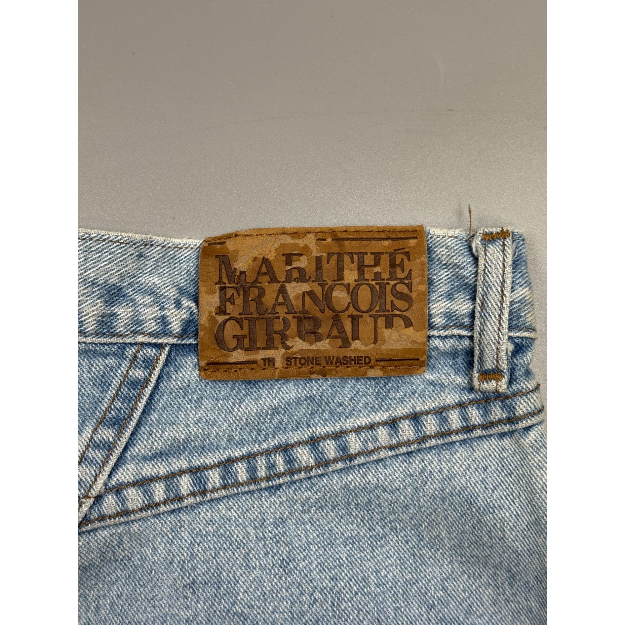 Marithe + Francois Girbaud Vintage Marithe Francois Girbaud Made in USA Mom Denim Jeans Size 30" / US 8 / IT 44 - 14 Thumbnail