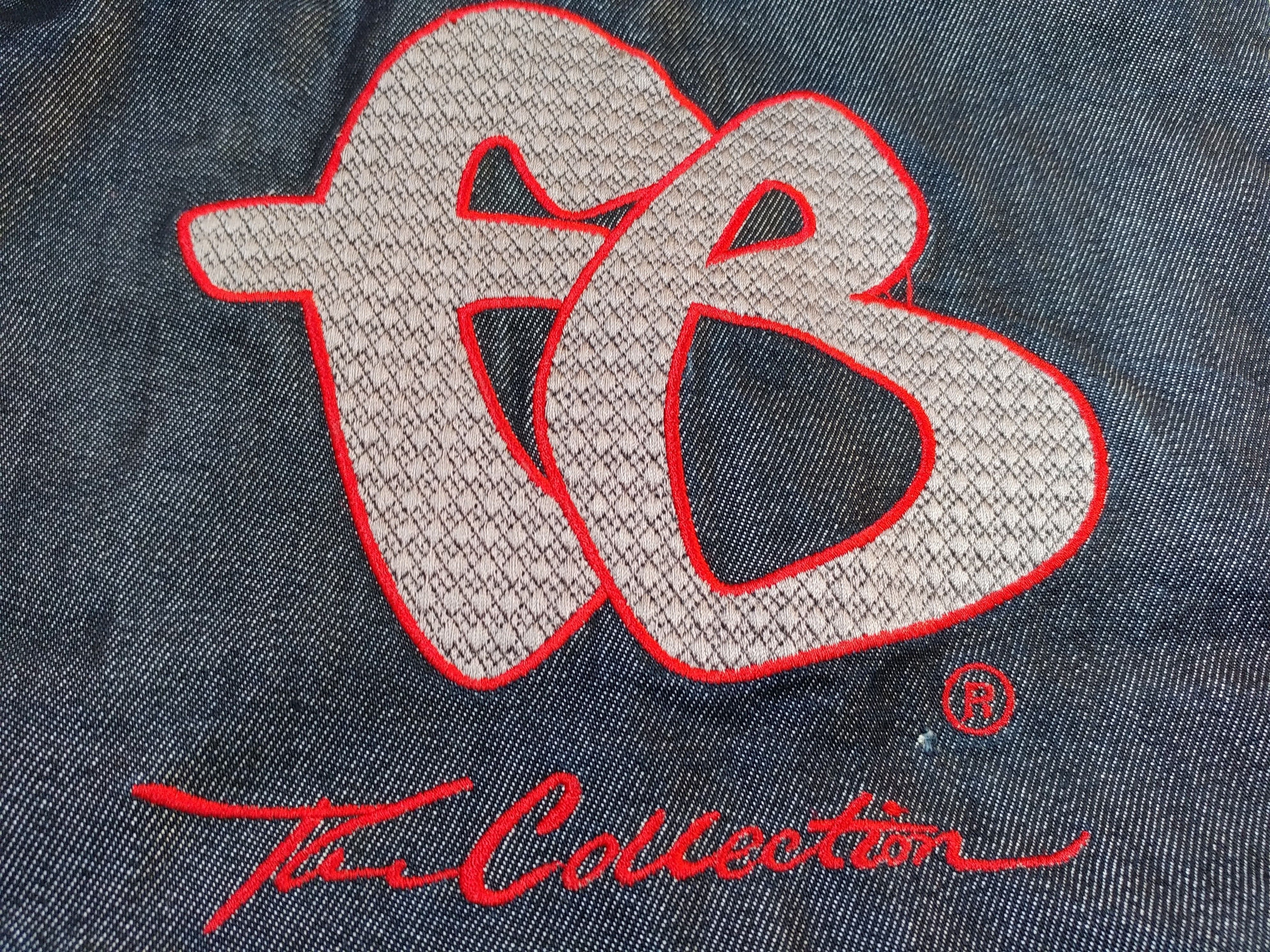 Fubu FUBU jacket, vintage denim jacket shiny metallic jeans 90s M Size US M / EU 48-50 / 2 - 3 Thumbnail