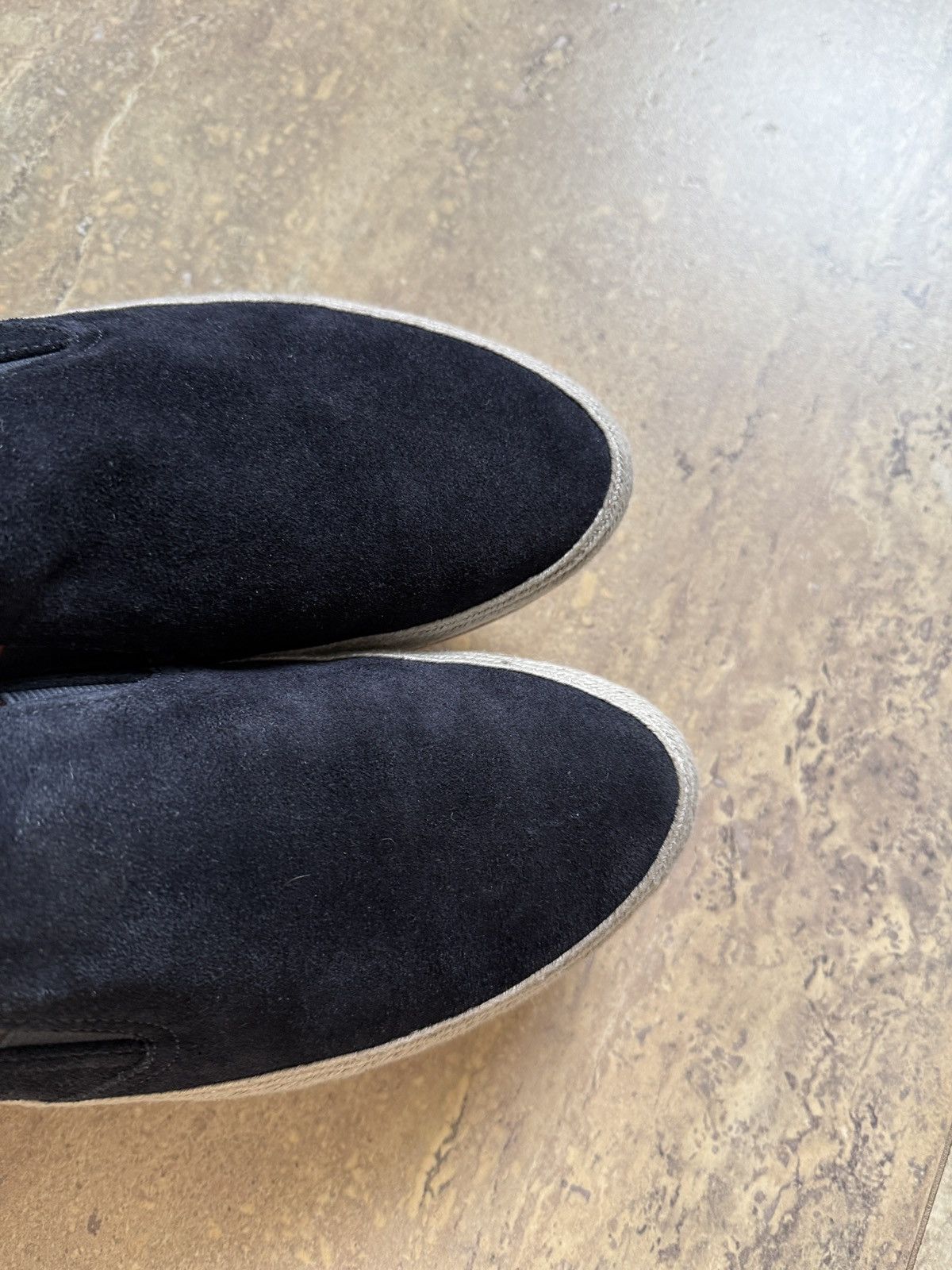 Prada Prada Linea Rossa loafers espadrilles slip-on suede navy Size US 9 / EU 42 - 3 Thumbnail