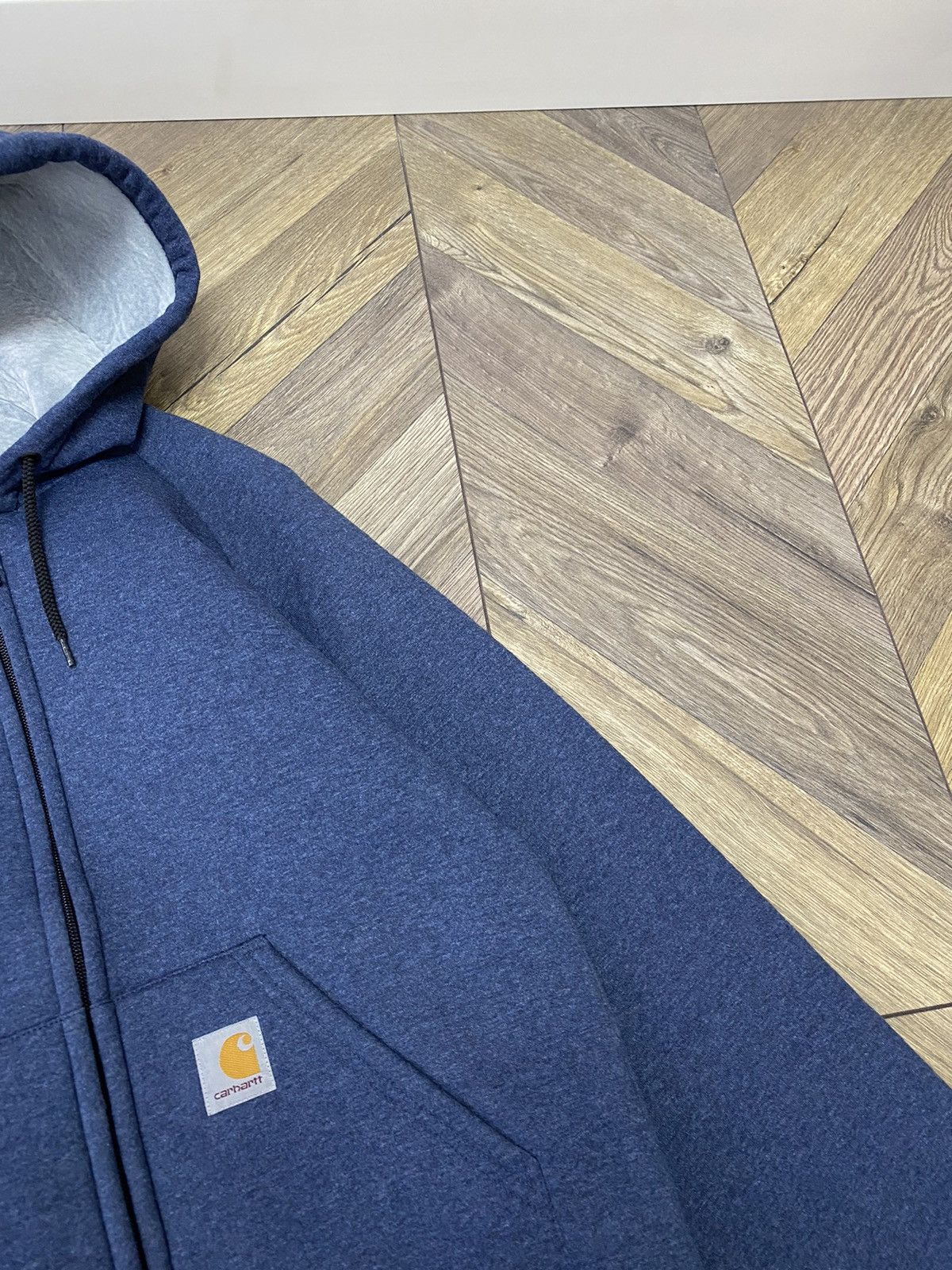 Carhartt × Vintage Vintage Carhartt W'Car Lux Hooded Full Zip Jacket Hoodie Size US S / EU 44-46 / 1 - 8 Thumbnail
