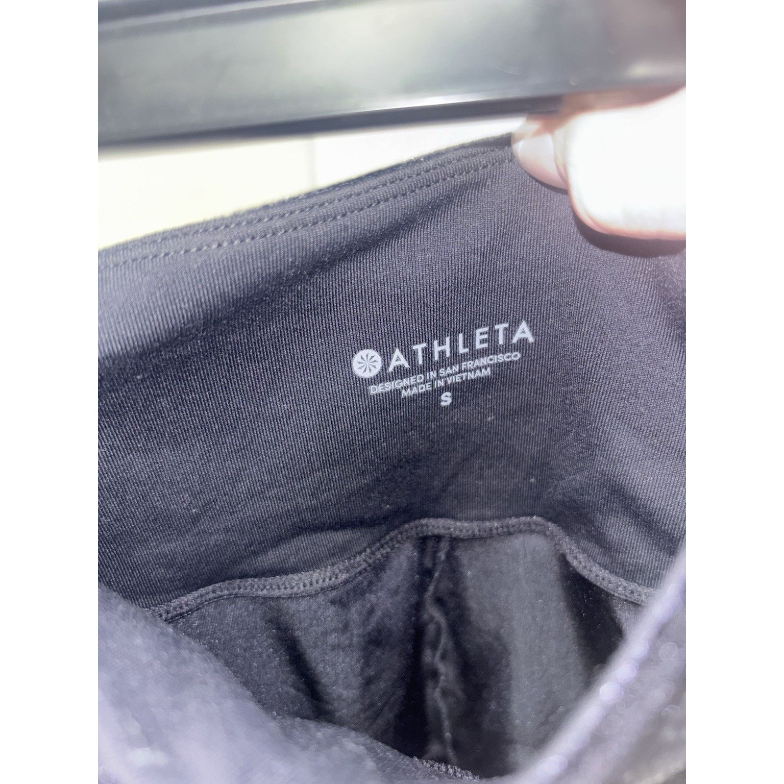 Athleta ATHLETA Women’s Velvet Leggings Size Small Black Size 27" / US 4 / IT 40 - 4 Thumbnail