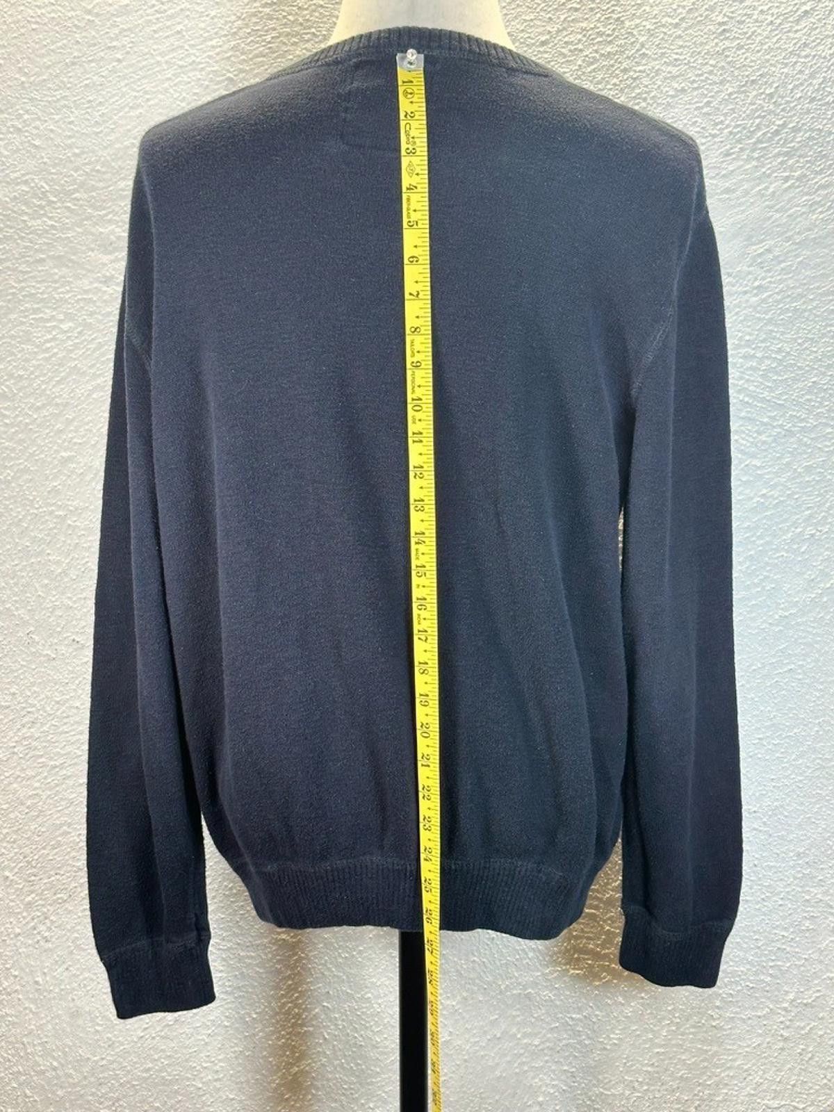 American Eagle Outfitters American Eagle 100% Cotton Long Sleeve Sweater Blue Men XL Size US XL / EU 56 / 4 - 5 Thumbnail