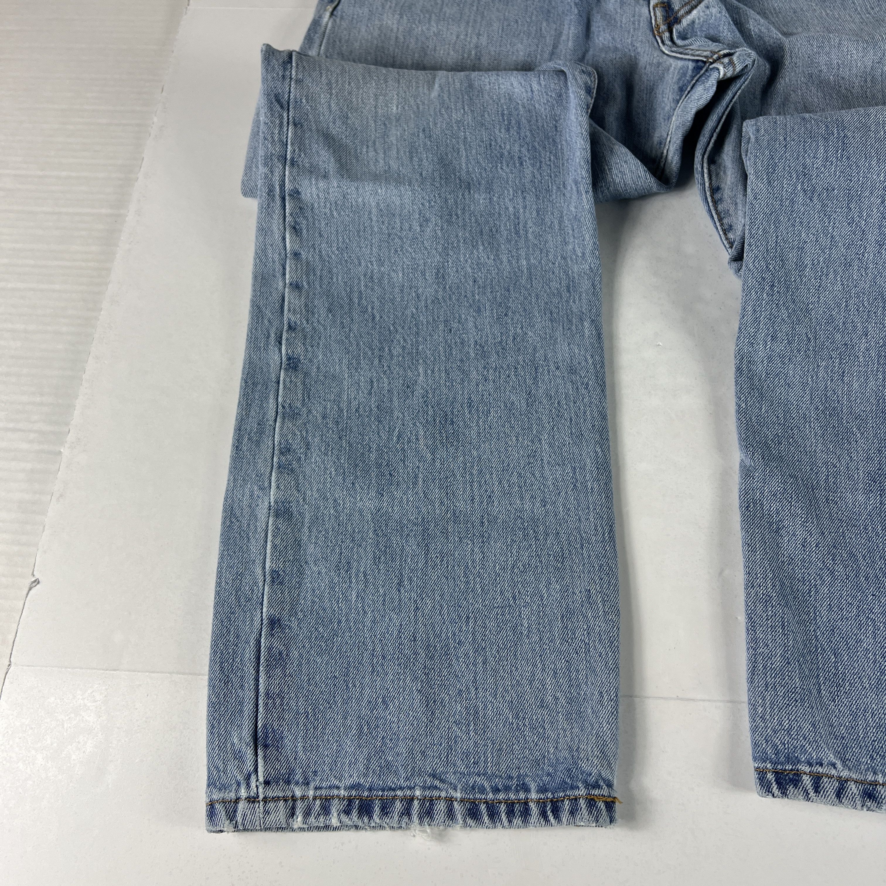 Levi's × Vintage Y2K Levi's Jeans 501 XX Original Straight Blue Faded Denim Size US 34 / EU 50 - 7 Thumbnail