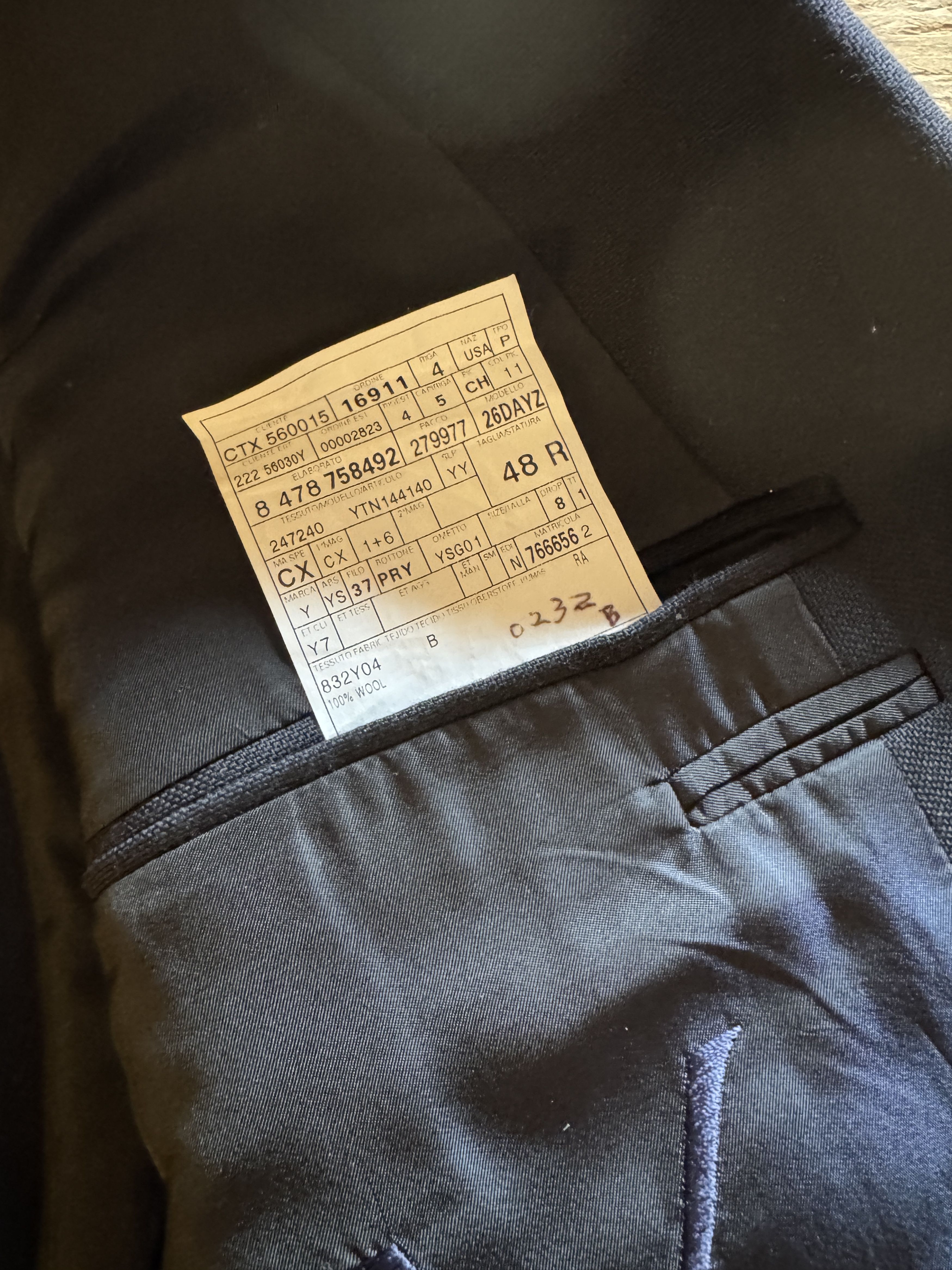Yves Saint Laurent Suit Size 38R - 4 Thumbnail
