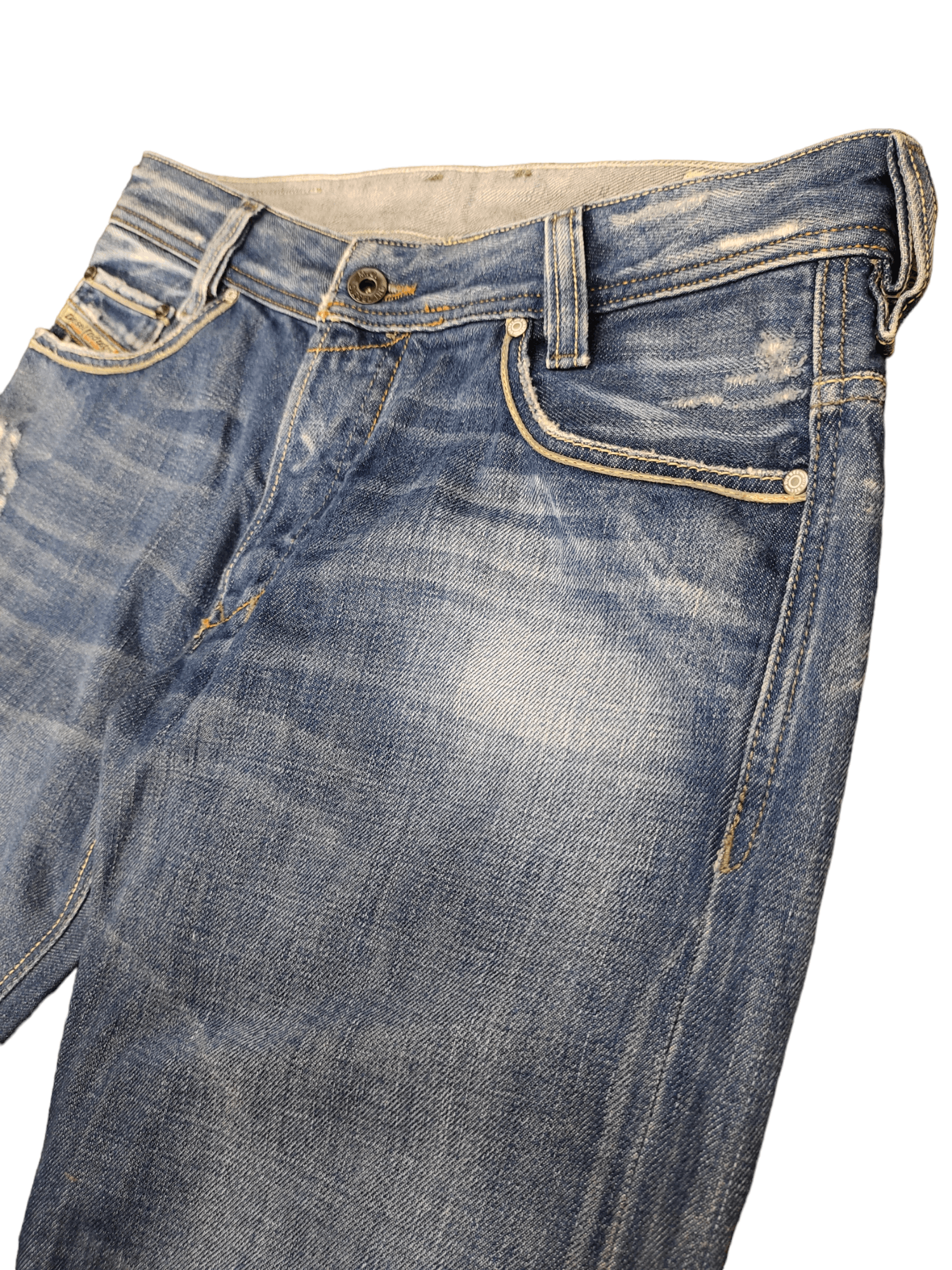 Diesel Flare Jeans Diesel Koffha Denim Jean Boot Cut Y2k Streetwear Size US 29 - 6 Thumbnail