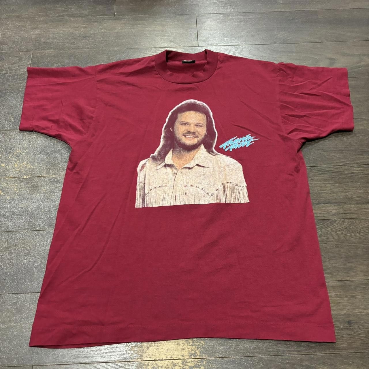 Other vintage Travis Tritt ten feet tall and bullet proof t shirt Size US L / EU 52-54 / 3 - 3 Thumbnail