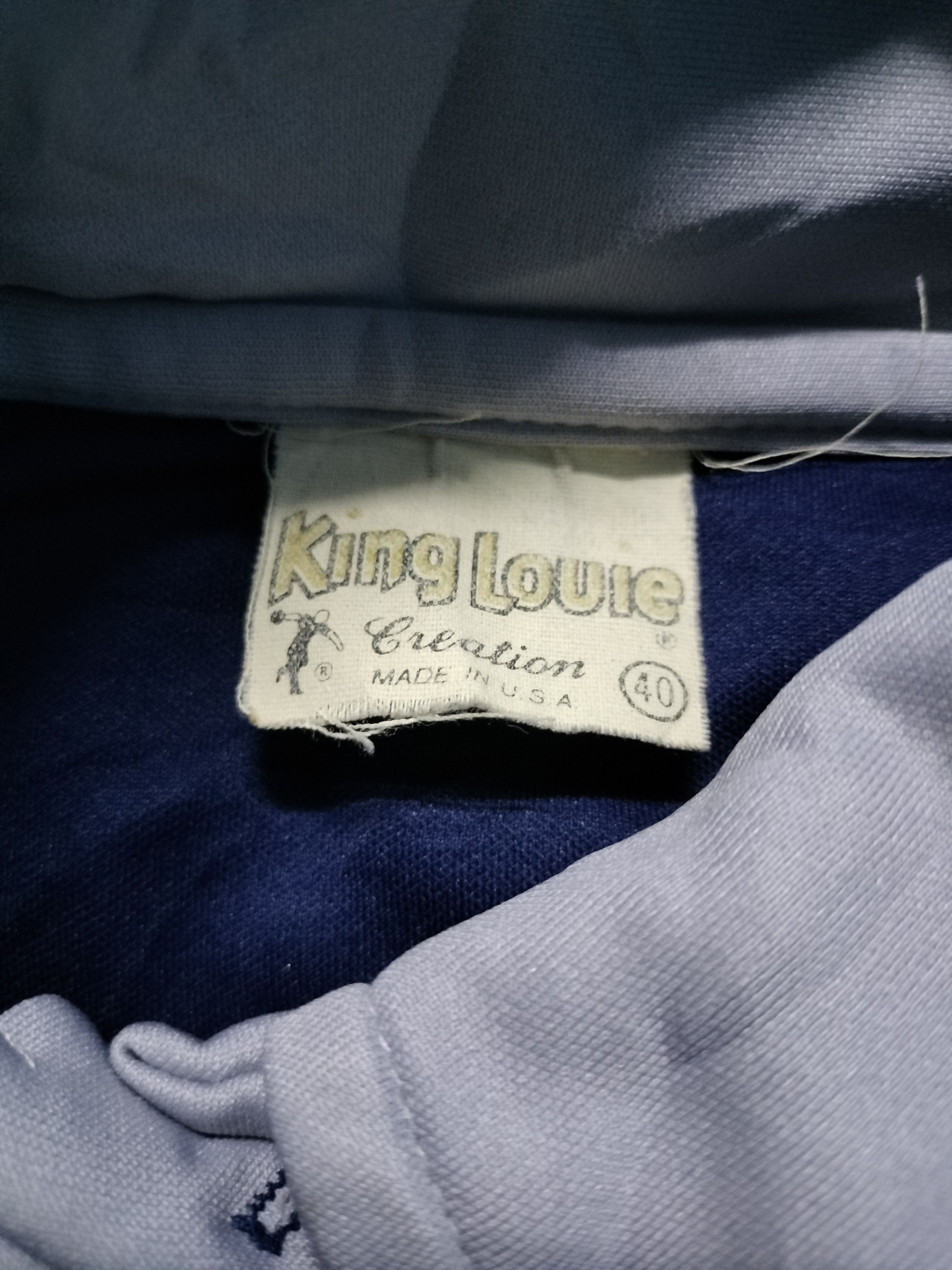 King × Vintage vintage 60s KING LOUIE bowling raglan polo shirt Size US M / EU 48-50 / 2 - 3 Thumbnail