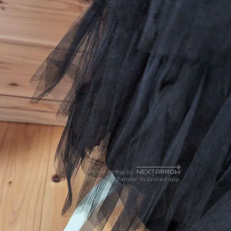 Comme des Garcons Comme Des Garcons size F Black Vintage Mesh Layered Top Size 25" / US 0 / IT 36 - 6 Thumbnail