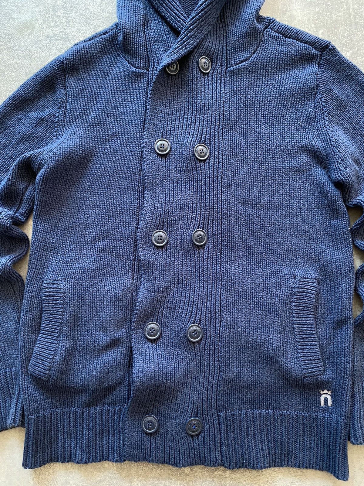 Japanese Brand × Neighborhood × Vintage Vintage Neighborhood Fisherman Knit Sweater Cardigan Size US M / EU 48-50 / 2 - 3 Thumbnail