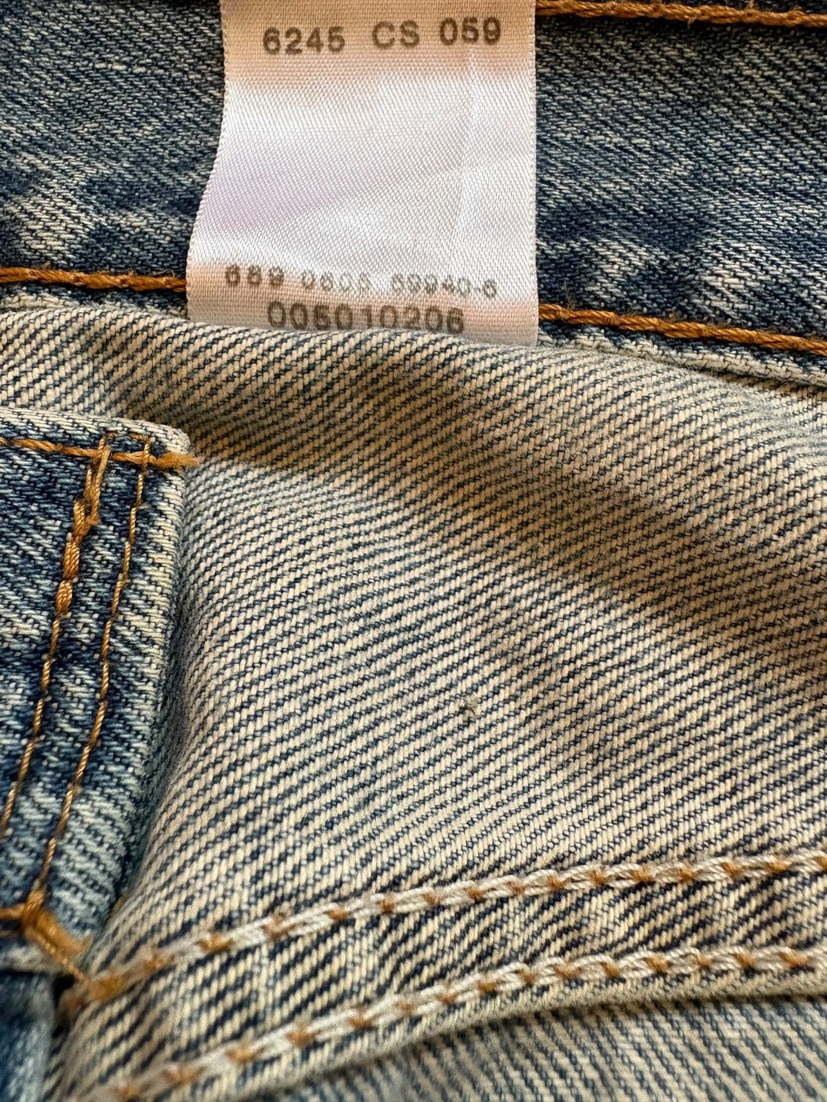 Levi's Vintage 90s Levis 501 Mud Wash Distressed Baggy Jeans Size US 34 / EU 50 - 10 Thumbnail