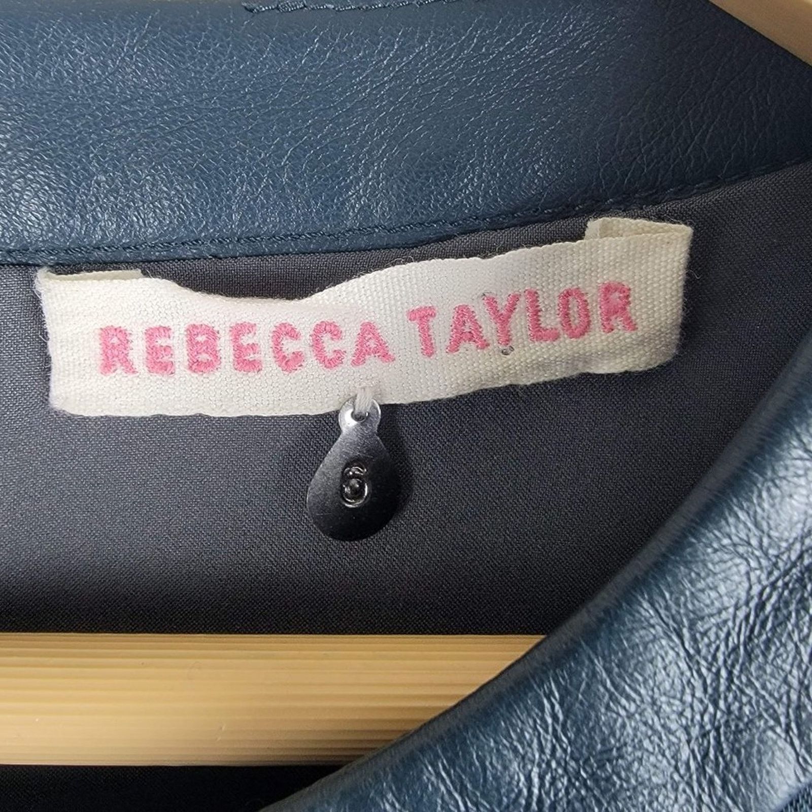 Rebecca Taylor Rebecca Taylor Mesh Short Sleeve Sheath Dress Leather Trim 6 Size M / US 6-8 / IT 42-44 - 4 Thumbnail