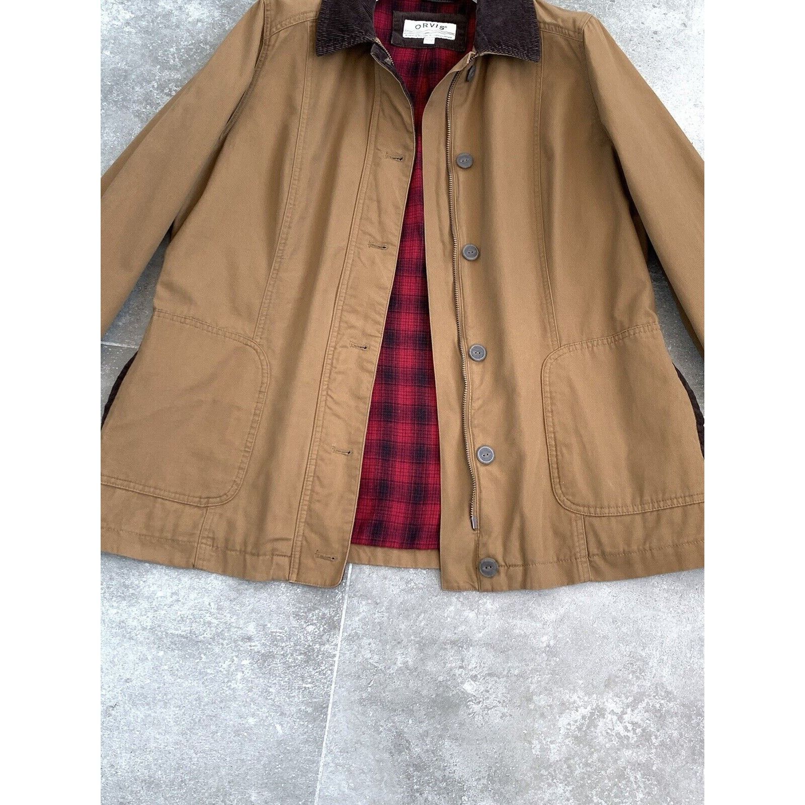 Orvis Women's ORVIS Chore Utility Worker Jacket Coat Size L US 10 Size L / US 10 / IT 46 - 20 Thumbnail
