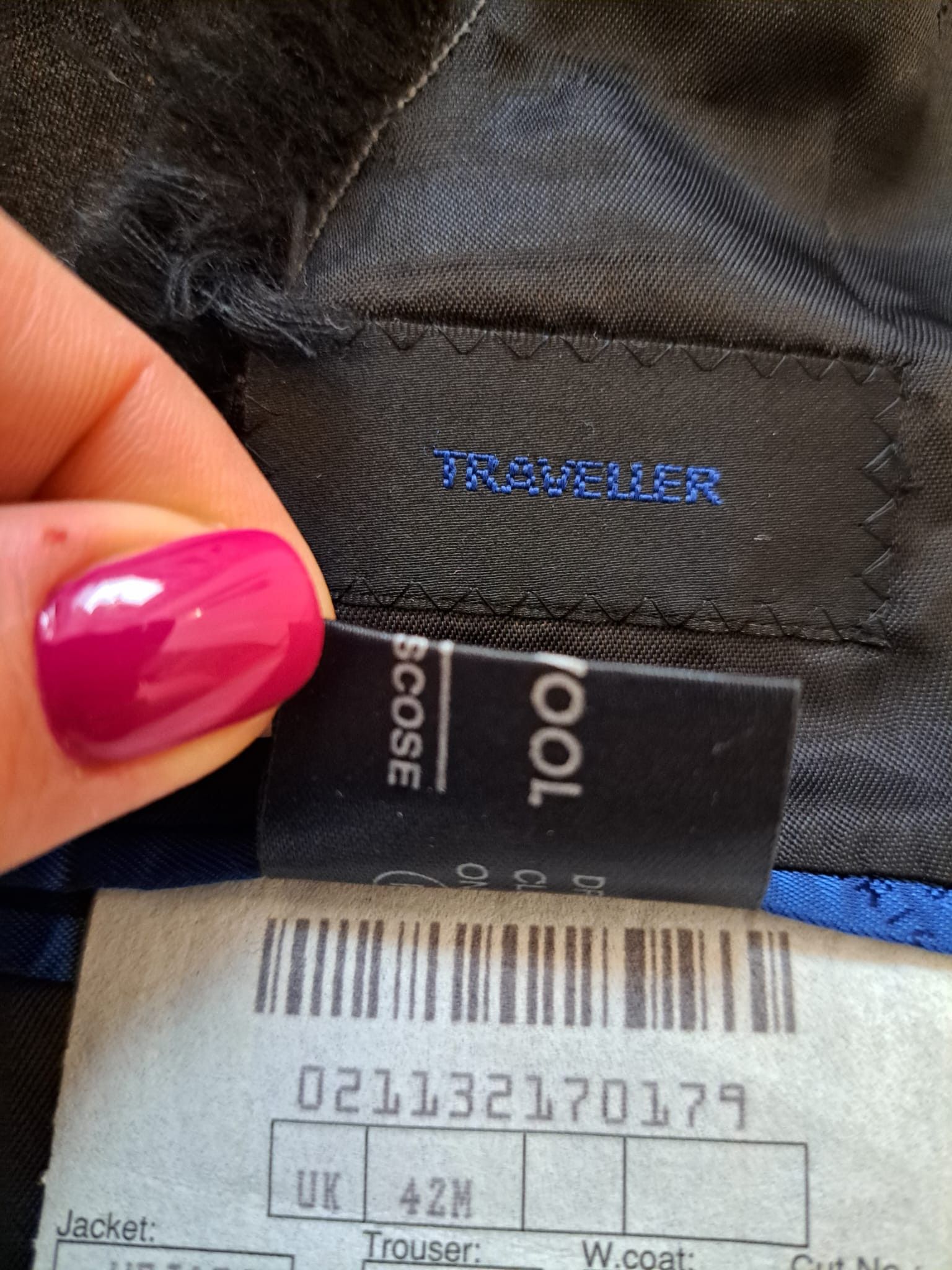Balmain Balmain Paris vintage custom suit jacket blazer, destroyed Size 42R - 15 Thumbnail