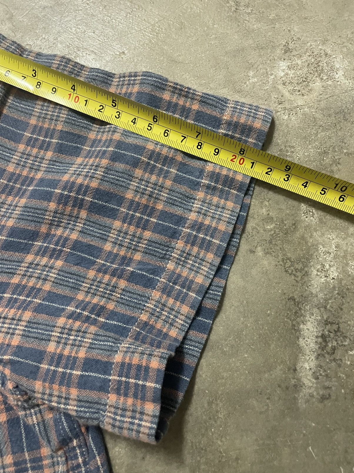 Denim & Supply Ralph Lauren Denim Ralph Lauren Flannel Tshirt with Pearl Button Size US M / EU 48-50 / 2 - 10 Thumbnail