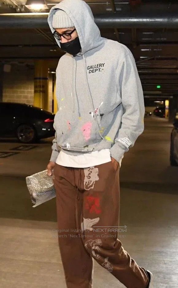 Gallery Dept. gray splatter hoodie from Gallery Dept. Size US XL / EU 56 / 4 - 4 Thumbnail