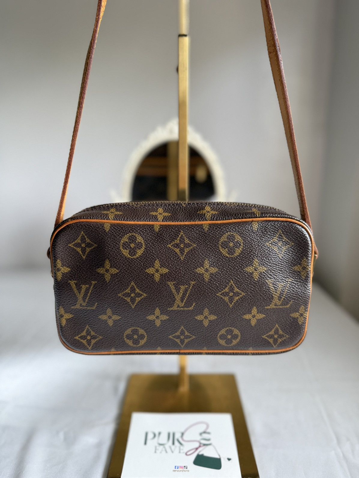 Louis Vuitton Authentic LOUIS VUITTON Cité PM Brown Monogram Shoulder Bag Size ONE SIZE - 5 Thumbnail