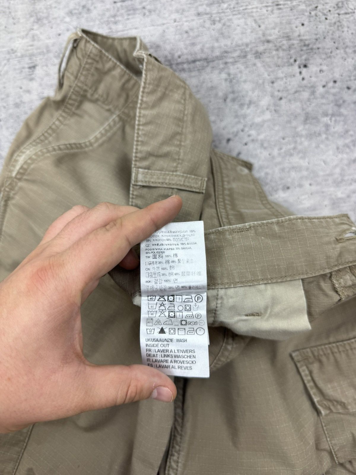 Carhartt Wip Vintage Carhartt WIP Regular Aviation Cargo Pants Trousers M Size US 32 / EU 48 - 19 Thumbnail