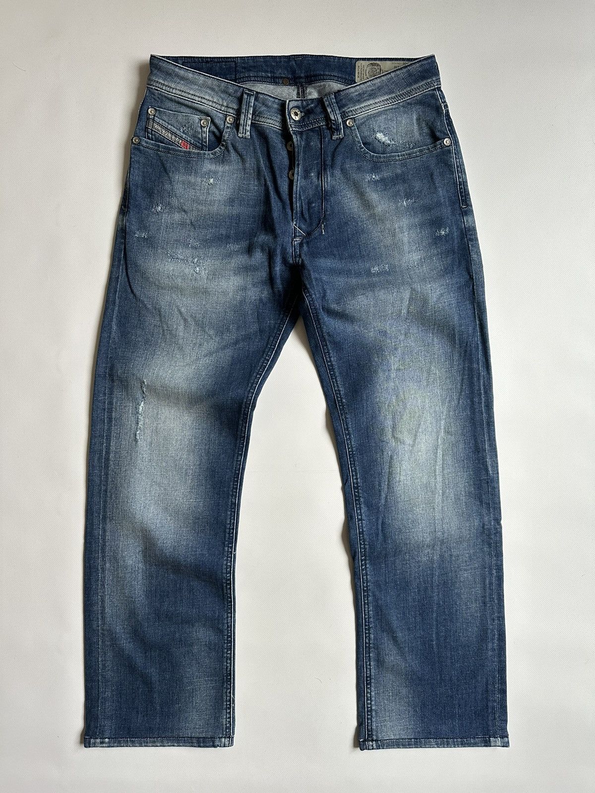 Diesel Vintage Y2K Diesel Larkee Faded Denim Jeans Size W29 L32 Size US 29 - 2 Thumbnail