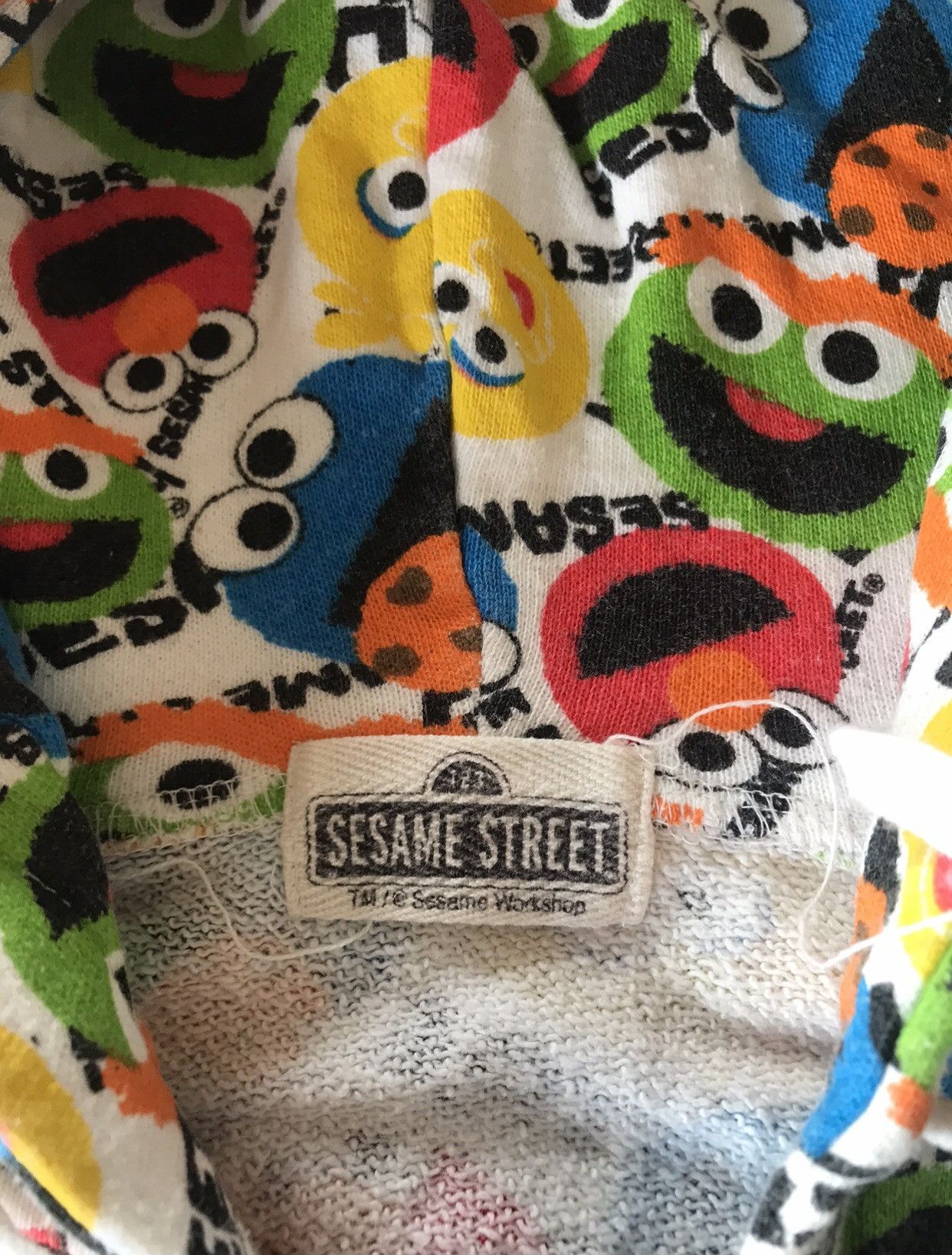 Cartoon Network × Japanese Brand × Vintage 🔥 RARE 🔥 VINTAGE Sesame Street Hoddie Colourful Fullzip Size US M / EU 48-50 / 2 - 11 Thumbnail