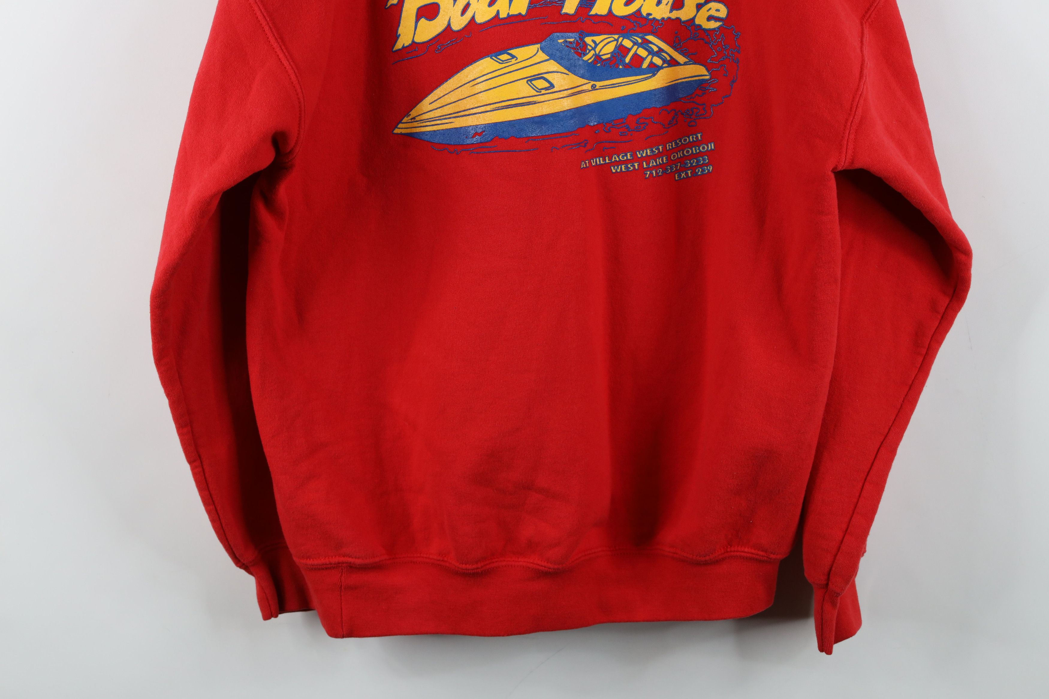 Vintage Vintage Streetwear Spell Boat House Boating Boat Life Hoodie Size US M / EU 48-50 / 2 - 14 Thumbnail