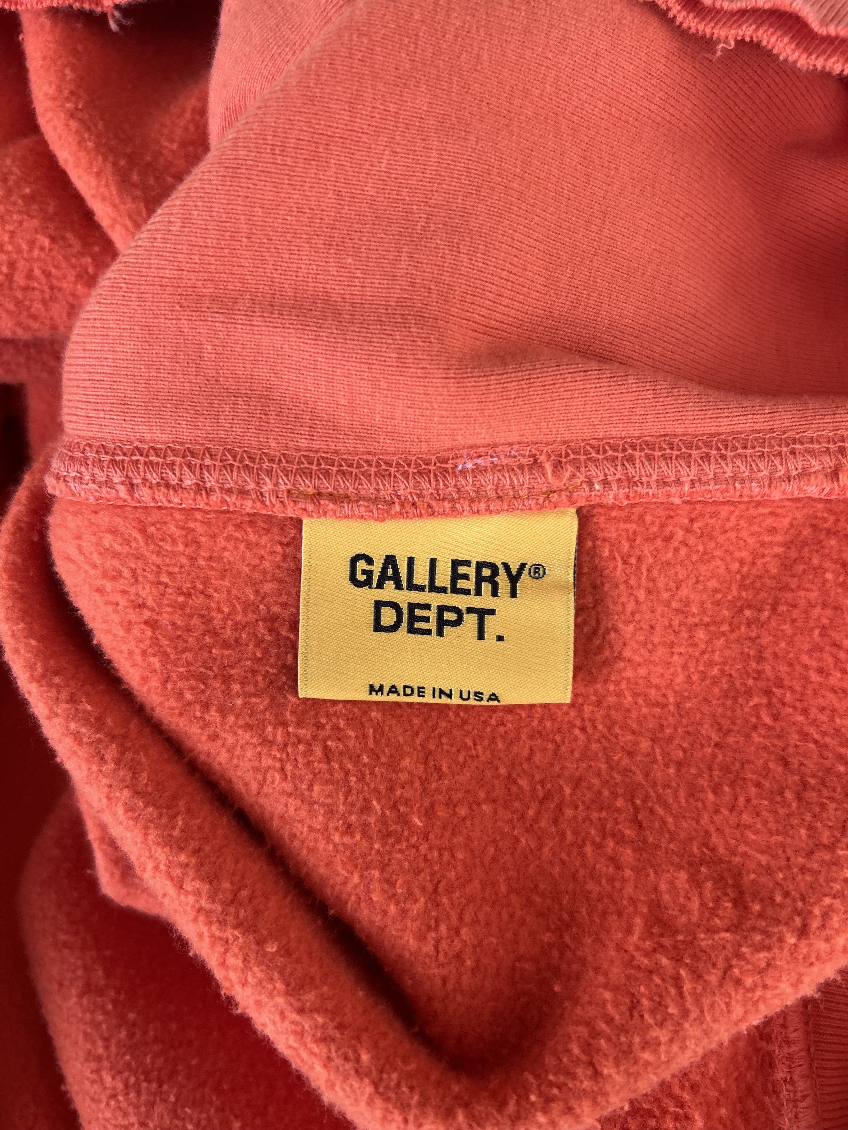 Gallery Dept. Gallery Dept Red & Blue Logo Hoodie Size US S / EU 44-46 / 1 - 4 Thumbnail