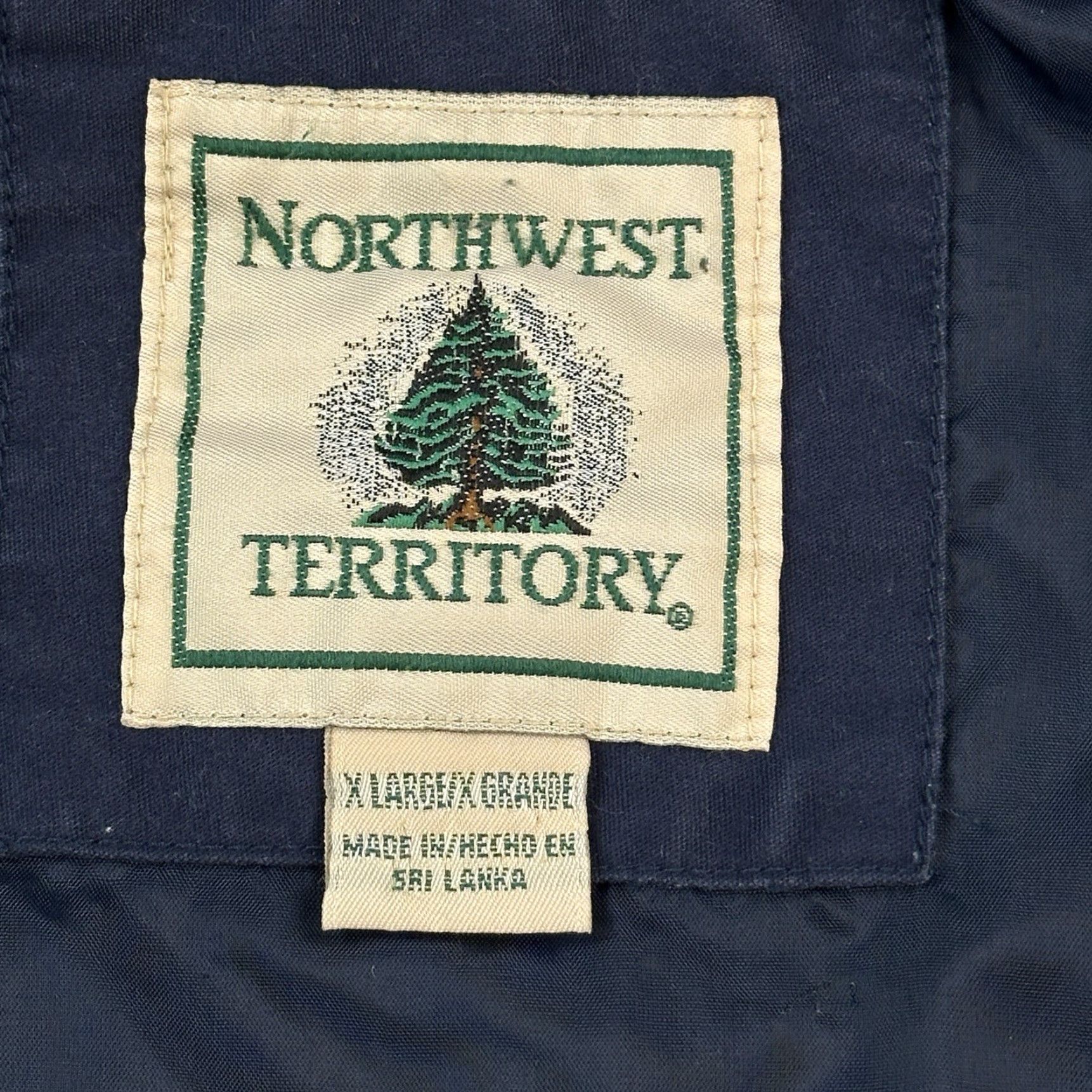 Vintage VINTAGE Northwest Territory Jacket Mens XL Blue Full Zip Bomber Casual Size US XL / EU 56 / 4 - 6 Thumbnail