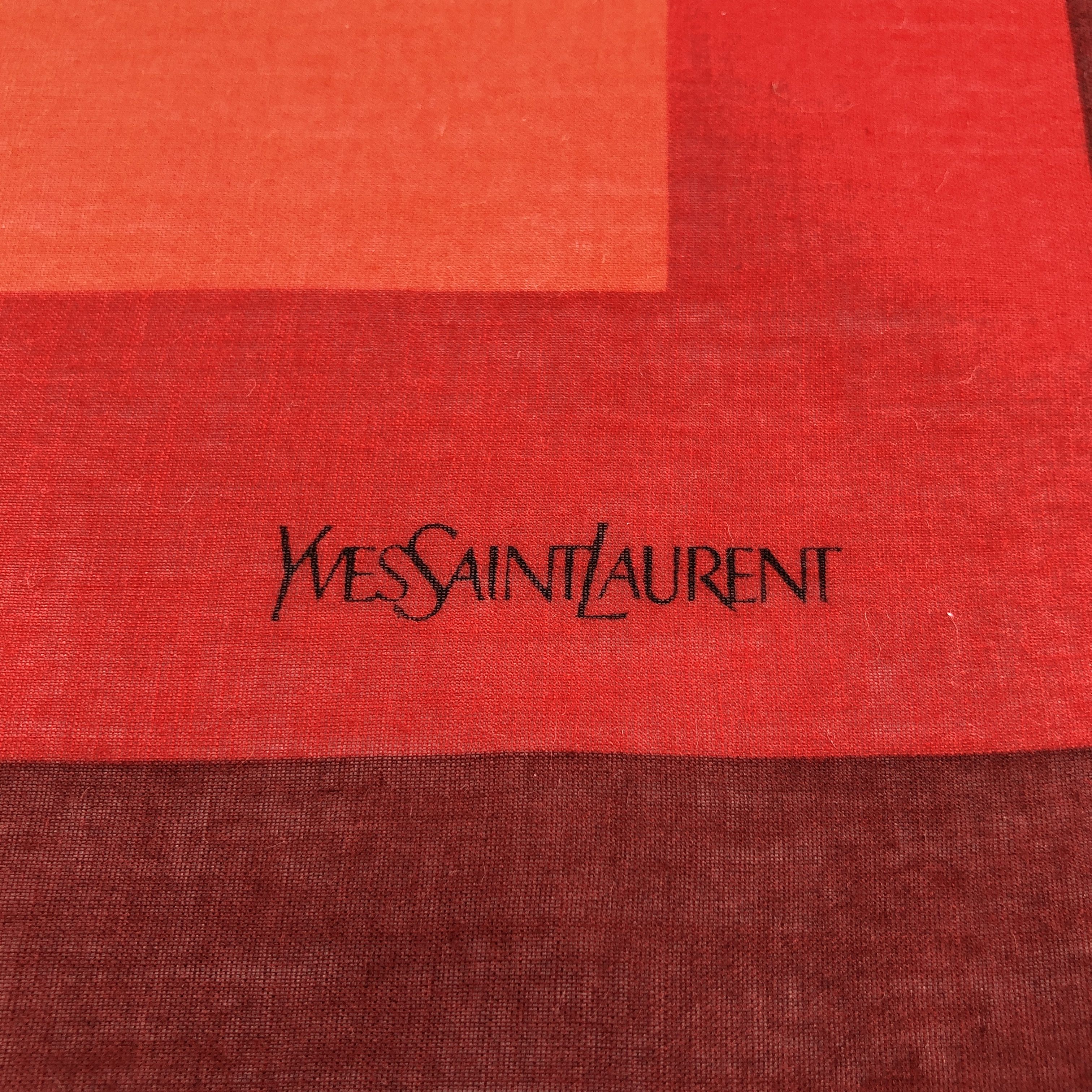 Yves Saint Laurent YSL Floral Handkerchief Neckerchief Bandana H3041 Size ONE SIZE - 3 Thumbnail