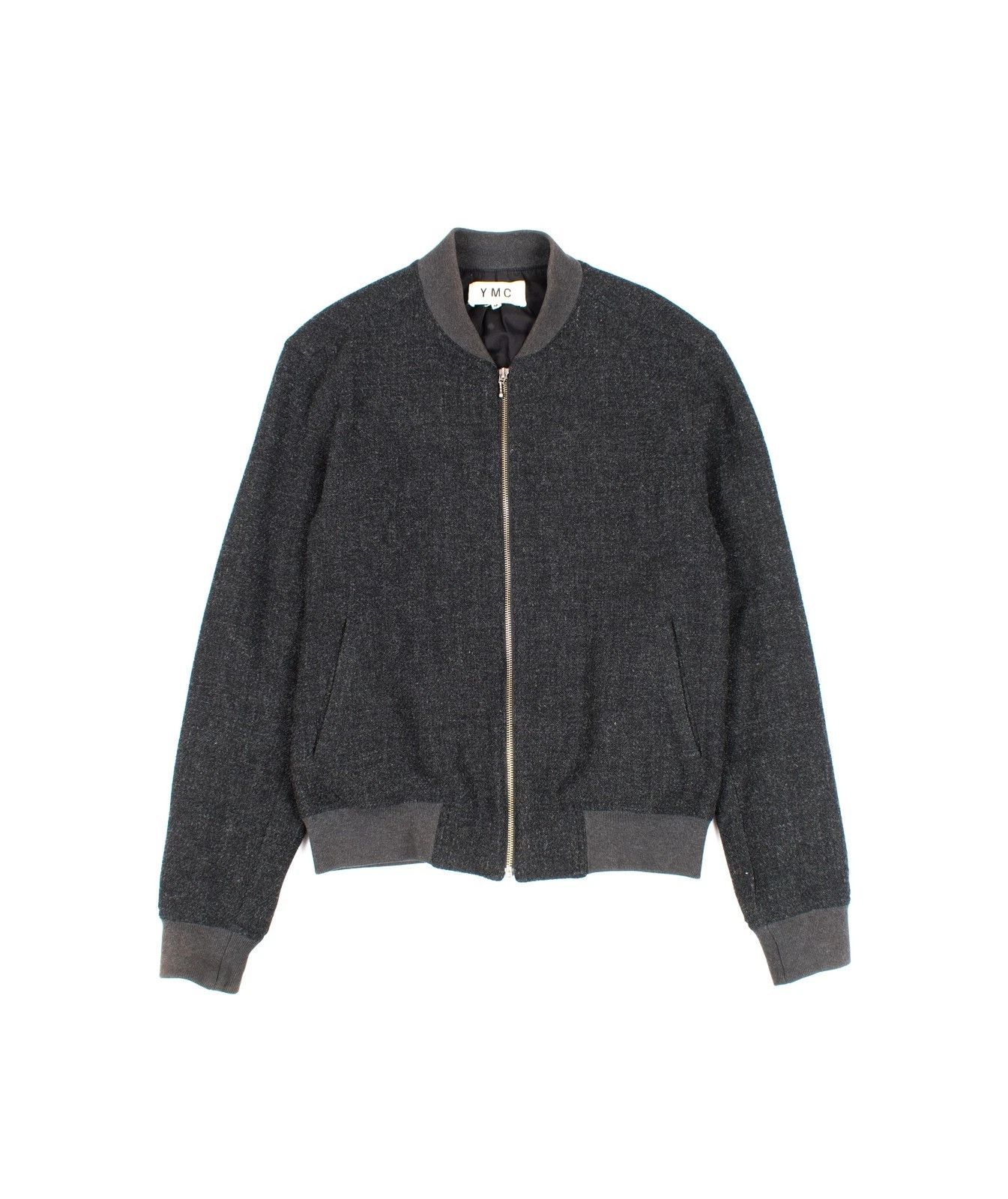 YMC YMC You Must Create Bomber Jacket Charcoal Grey Full Zip Size US L / EU 52-54 / 3 - 1 Thumbnail