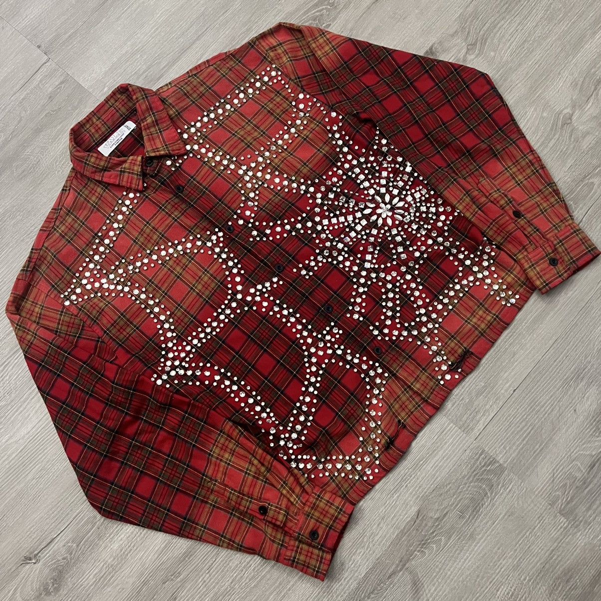 Vale Vale Forever Rhinestone Flannel Size US L / EU 52-54 / 3 - 1 Thumbnail