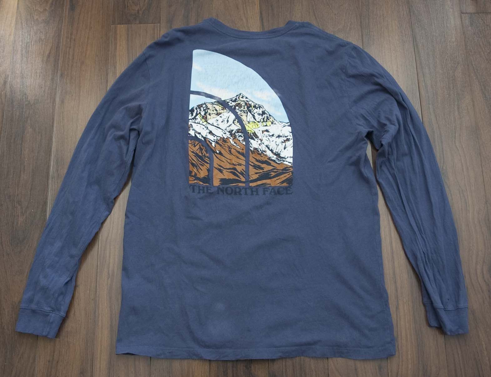 The North Face The North Face T Shirt Long-Sleeve Size L Mountain Graphic Size US L / EU 52-54 / 3 - 1 Thumbnail