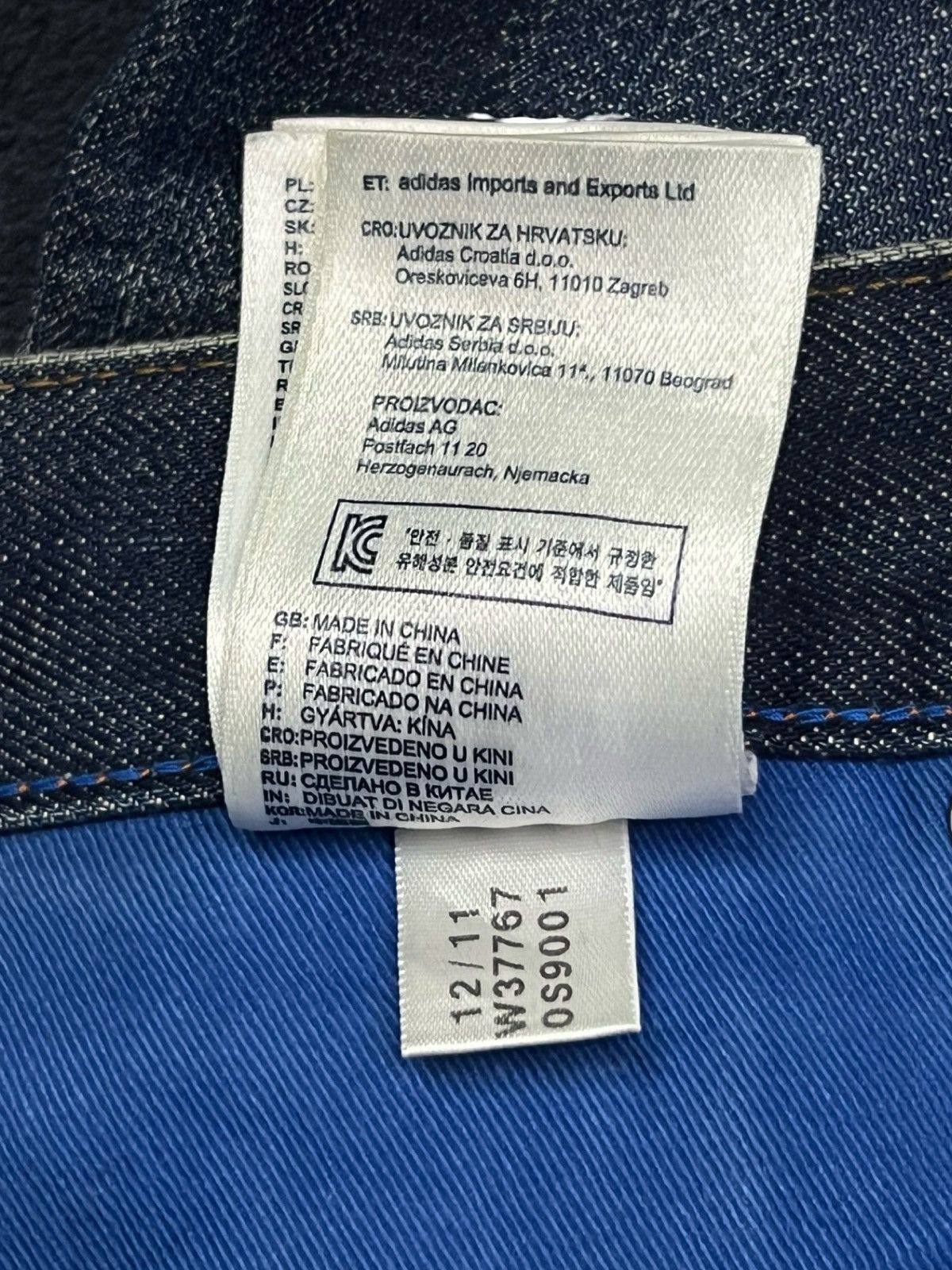 Adidas Vintage Adidas Originals Selvedge Denim Jeans 13.25oz | W35 Size US 35 - 15 Thumbnail