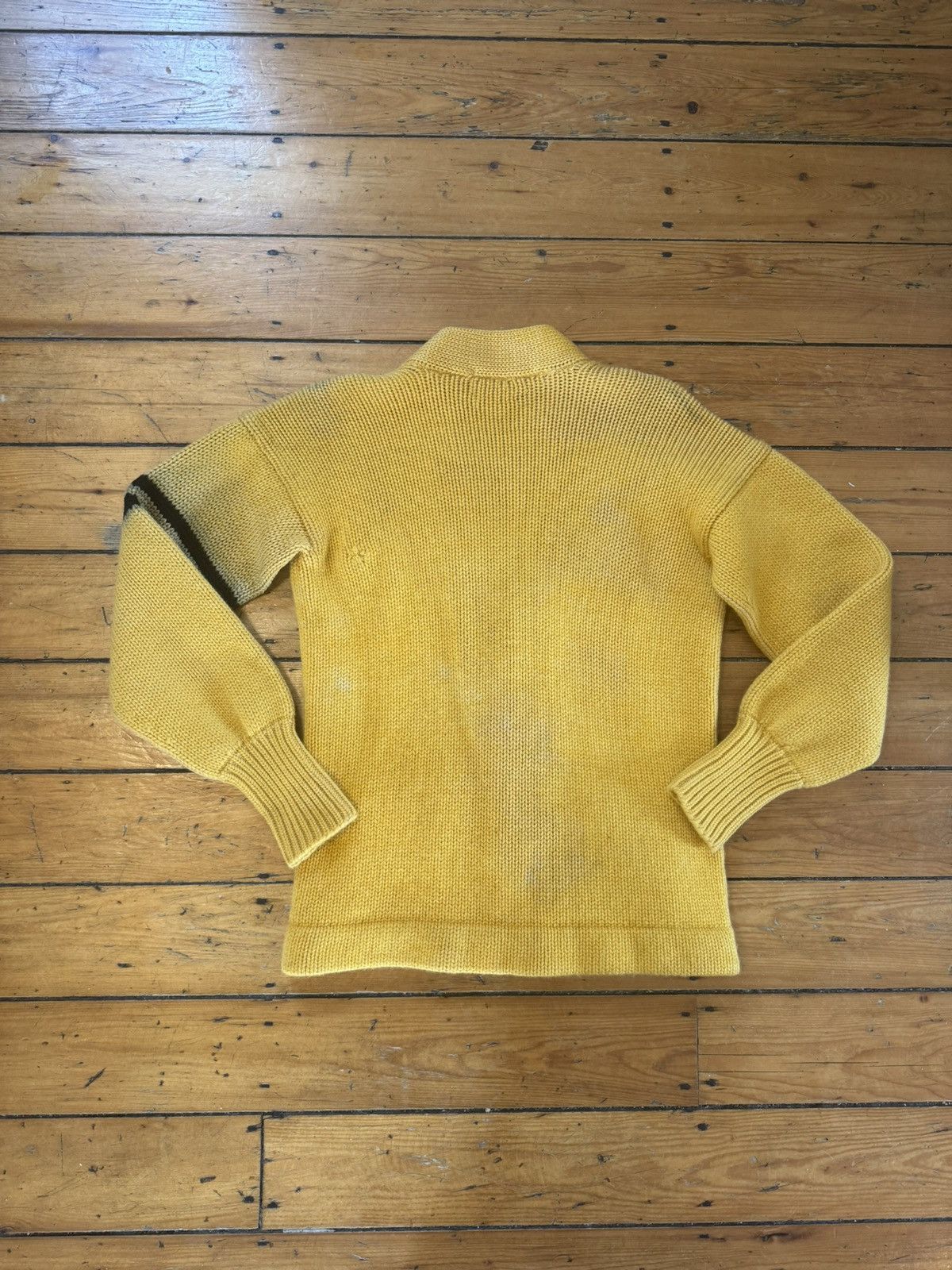 Vintage 1950s letterman sweater “L” pocket made in USA Size US S / EU 44-46 / 1 - 5 Thumbnail