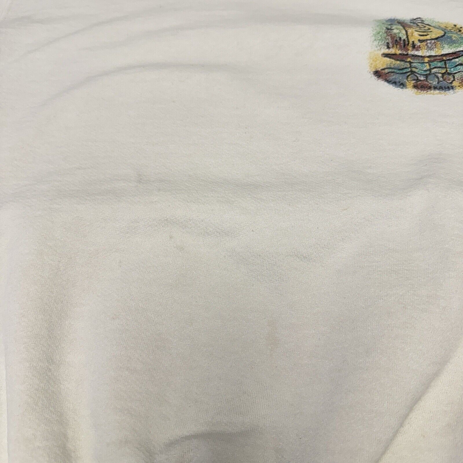 Vintage Vintage Crazy Shirts Hawaii Sweatshirt Mens Small White Crew Size US S / EU 44-46 / 1 - 4 Thumbnail
