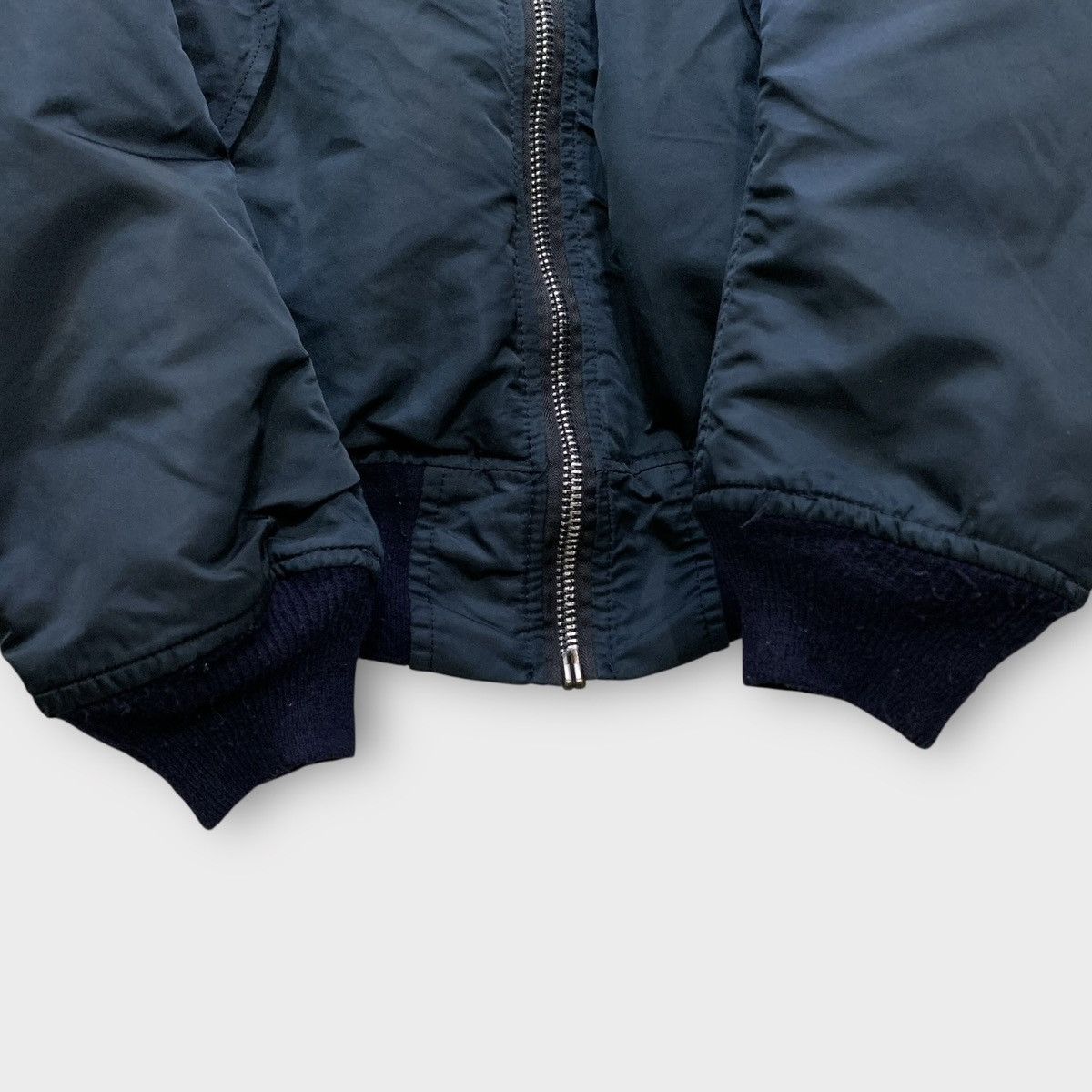 Alpha Industries VINTAGE 1990s USAF MA 1 FLIGHT BOMBER JACKET REVERSIBLE Size US M / EU 48-50 / 2 - 8 Thumbnail