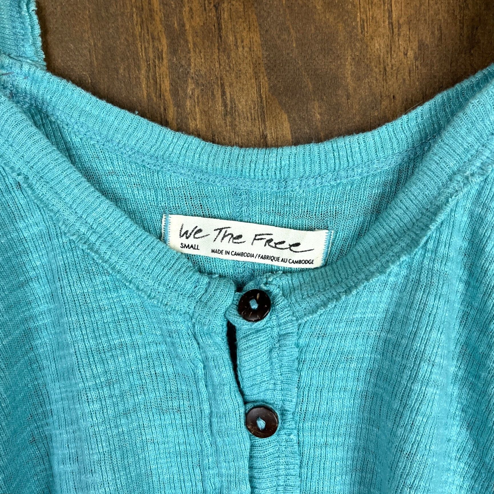 Vintage We The Free Tank Womens Dream Weaver Tahiti Breeze Stretch S Small Blue Casual Size S / US 4 / IT 40 - 4 Thumbnail