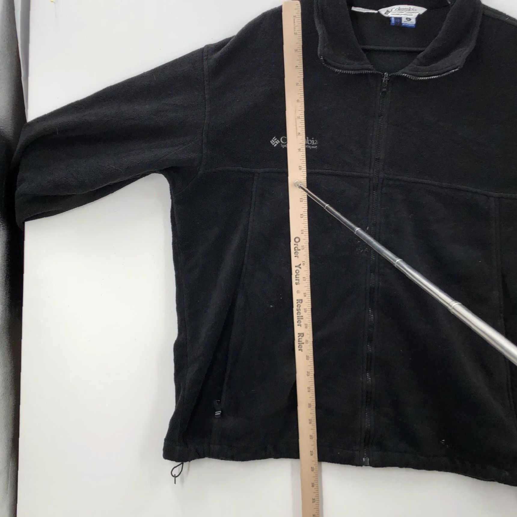 Vintage Columbia Jacket Black Fleece Long Sleeve Zipped Pockets Full Zip XL Mens Outdoor Walking Winter Casual Mid-Length Mens XL Black Zip Pockets Columbia Size US XL / EU 56 / 4 - 3 Thumbnail