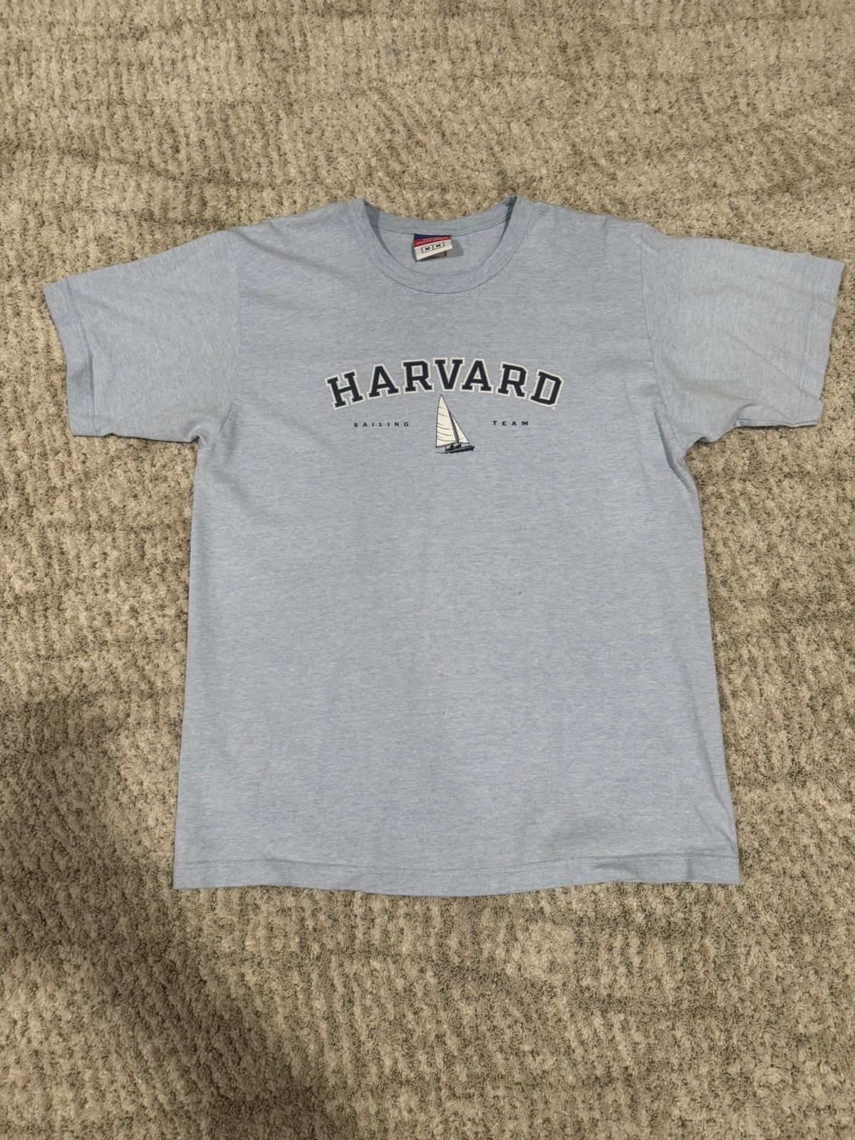 Champion Vintage light blue Harvard champion tee Size US M / EU 48-50 / 2 - 1 Thumbnail