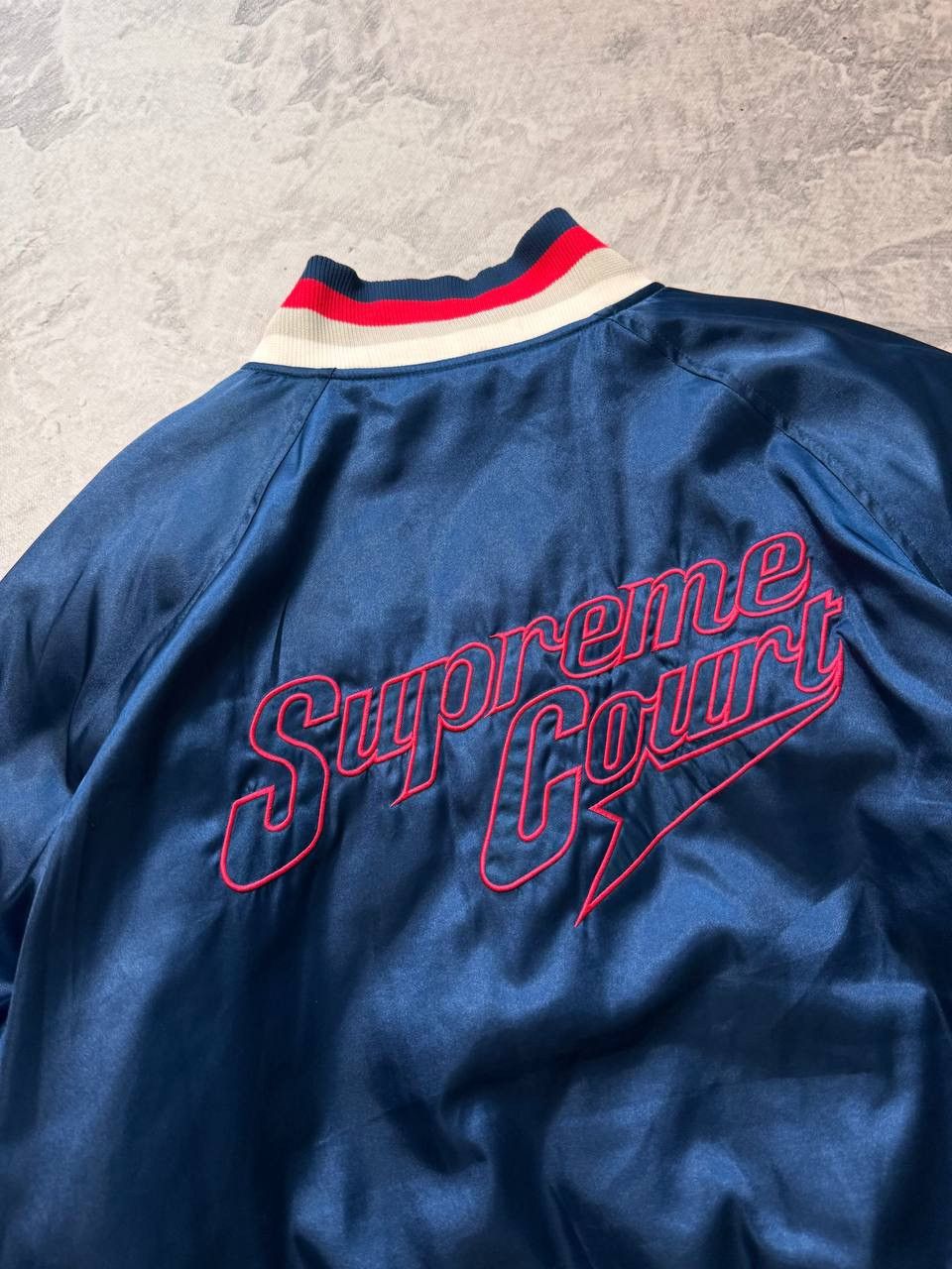 Nike × Nike ACG NIKE SUPREME COURT VINTAGE DOUBLE LOGO PUFFER JACKET Size US XL / EU 56 / 4 - 2 Thumbnail