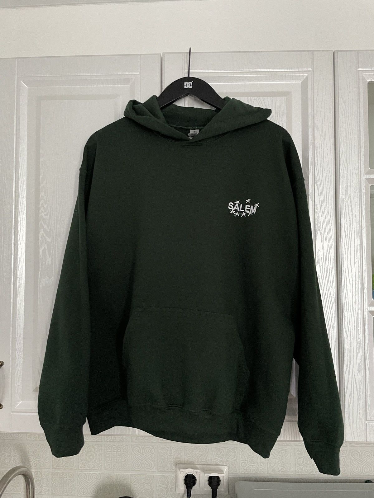 Pre-owned Band Tees X Drain Gang Salem Midwest Hoodie In Green