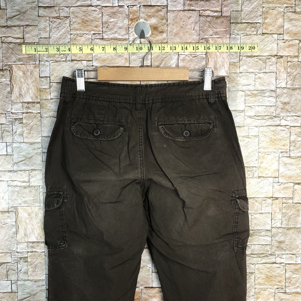 Uniqlo × Vintage Uniqlo vintage Dark Brown Cropped Pants #A325 Size 26" / US 2 / IT 38 - 17 Thumbnail