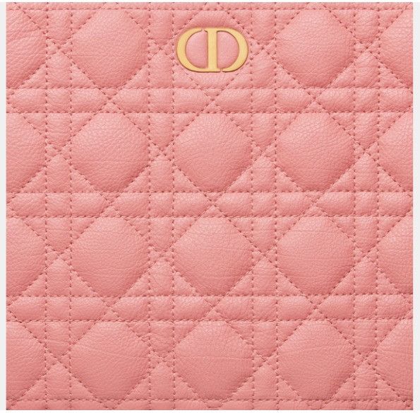 Dior o1w1db11024 Size: OS / Medium Caro Daily Pouch in Light Pink Size ONE SIZE - 2 Thumbnail