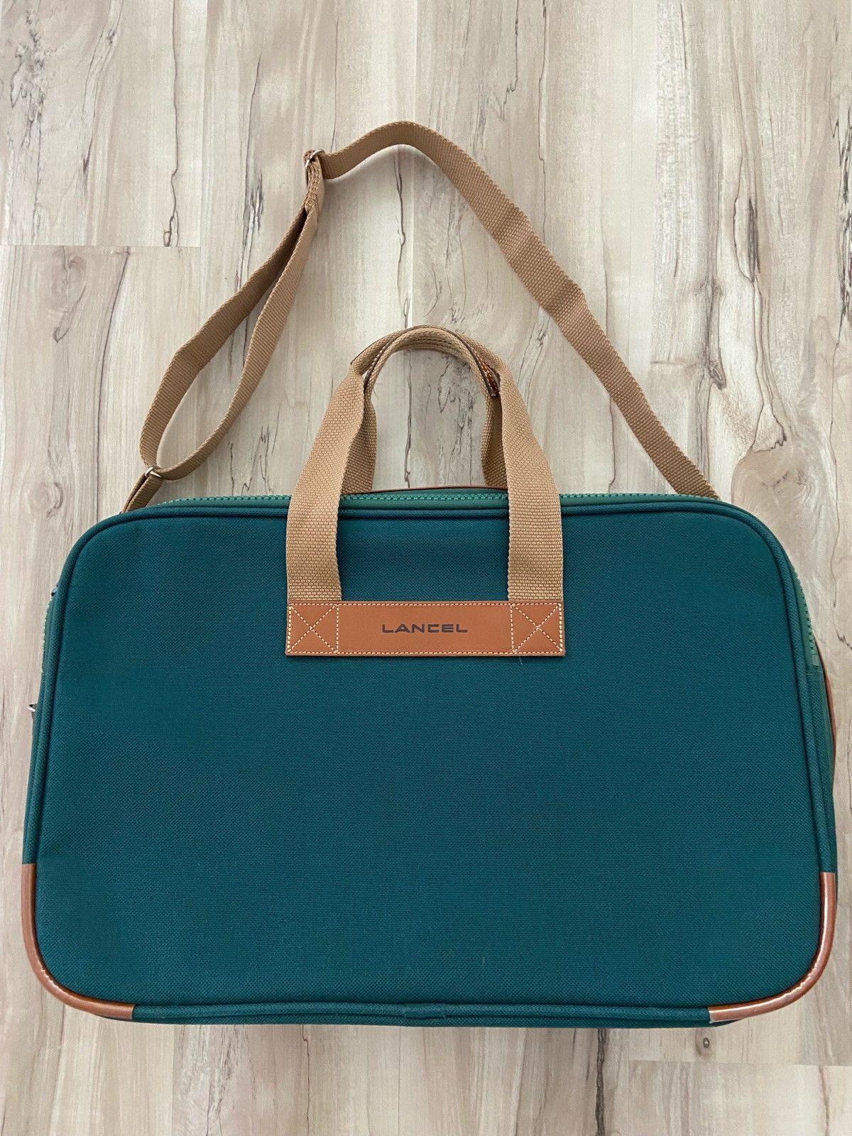 Lancel Vintage Canvas Bag
