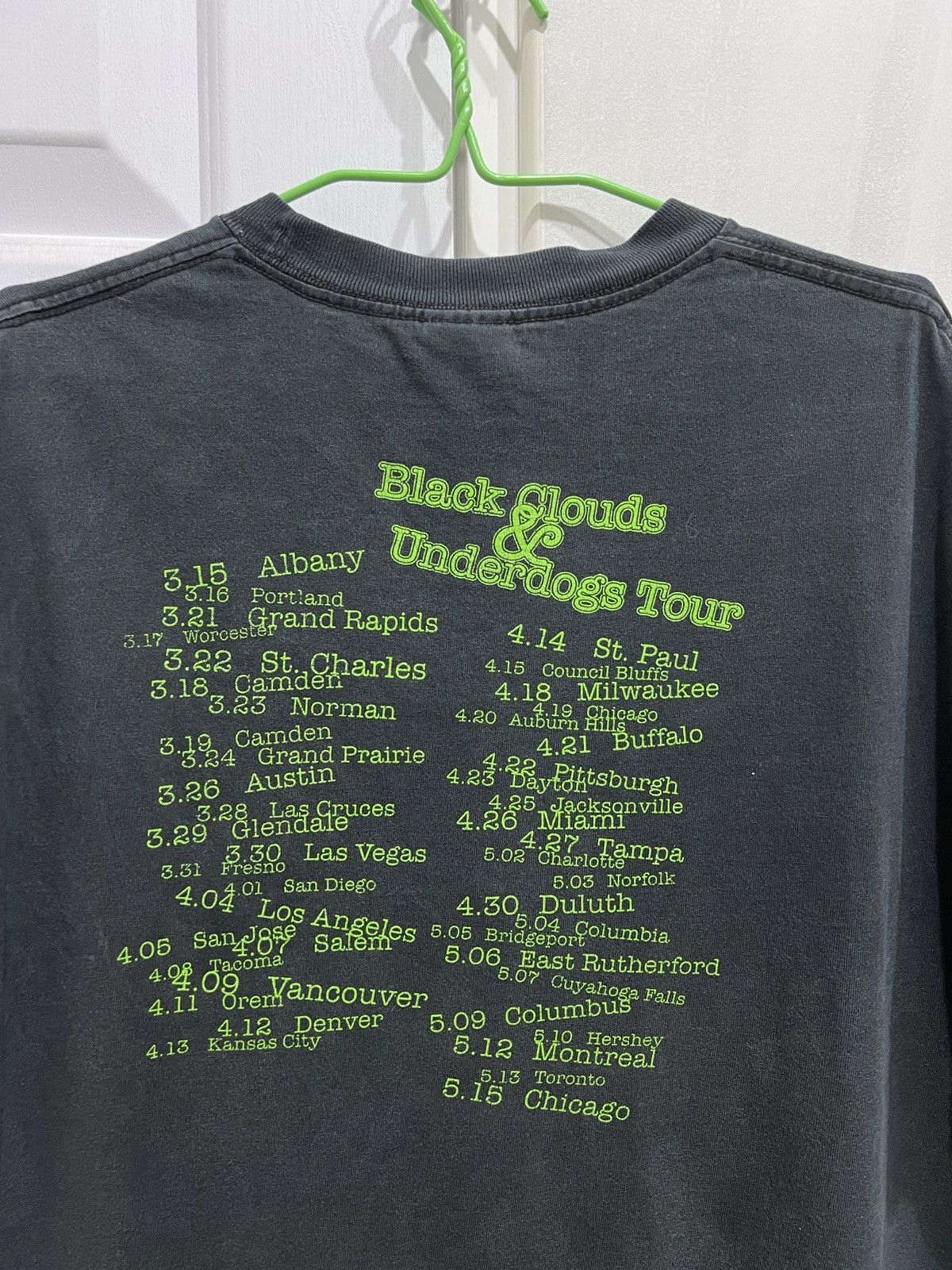 Band Tees Vintage Y2K Fall Out Boy Tour Tee Faded Alternative rock Emo Size US L / EU 52-54 / 3 - 5 Thumbnail