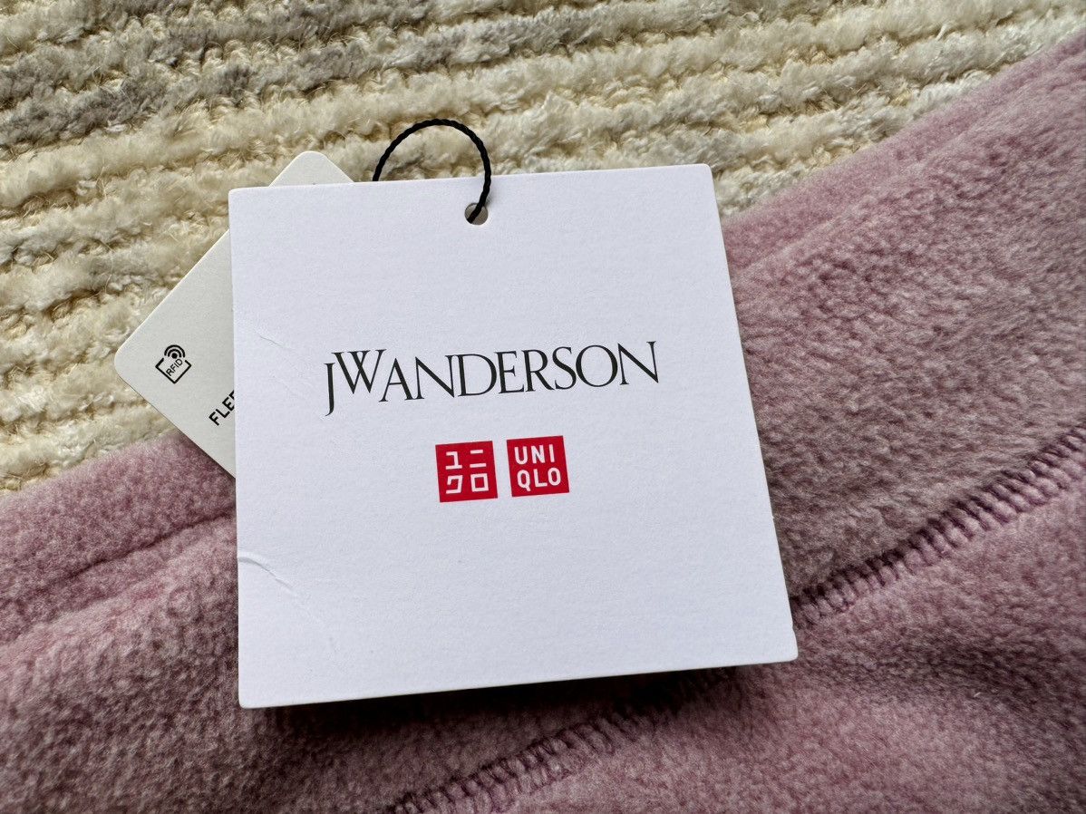 JW Anderson × Uniqlo Small JW Anderson Pink Fleece Pants Sherpa Joggers Size US 28 / EU 44 - 15 Thumbnail