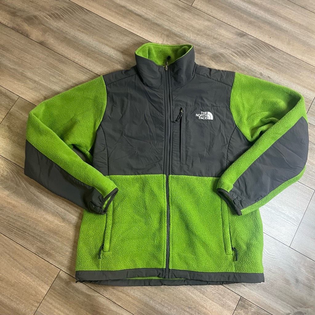 The North Face North Face Green Casual Fleece Jacket Women Large Size L / US 10 / IT 46 - 1 Thumbnail