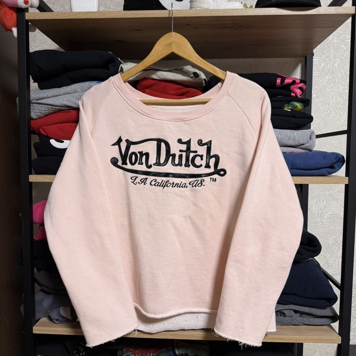 Von Dutch 📌 Vintage Y2K Von Dutch Vintage Sweatshirt Jumper Size M / US 6-8 / IT 42-44 - 1 Thumbnail