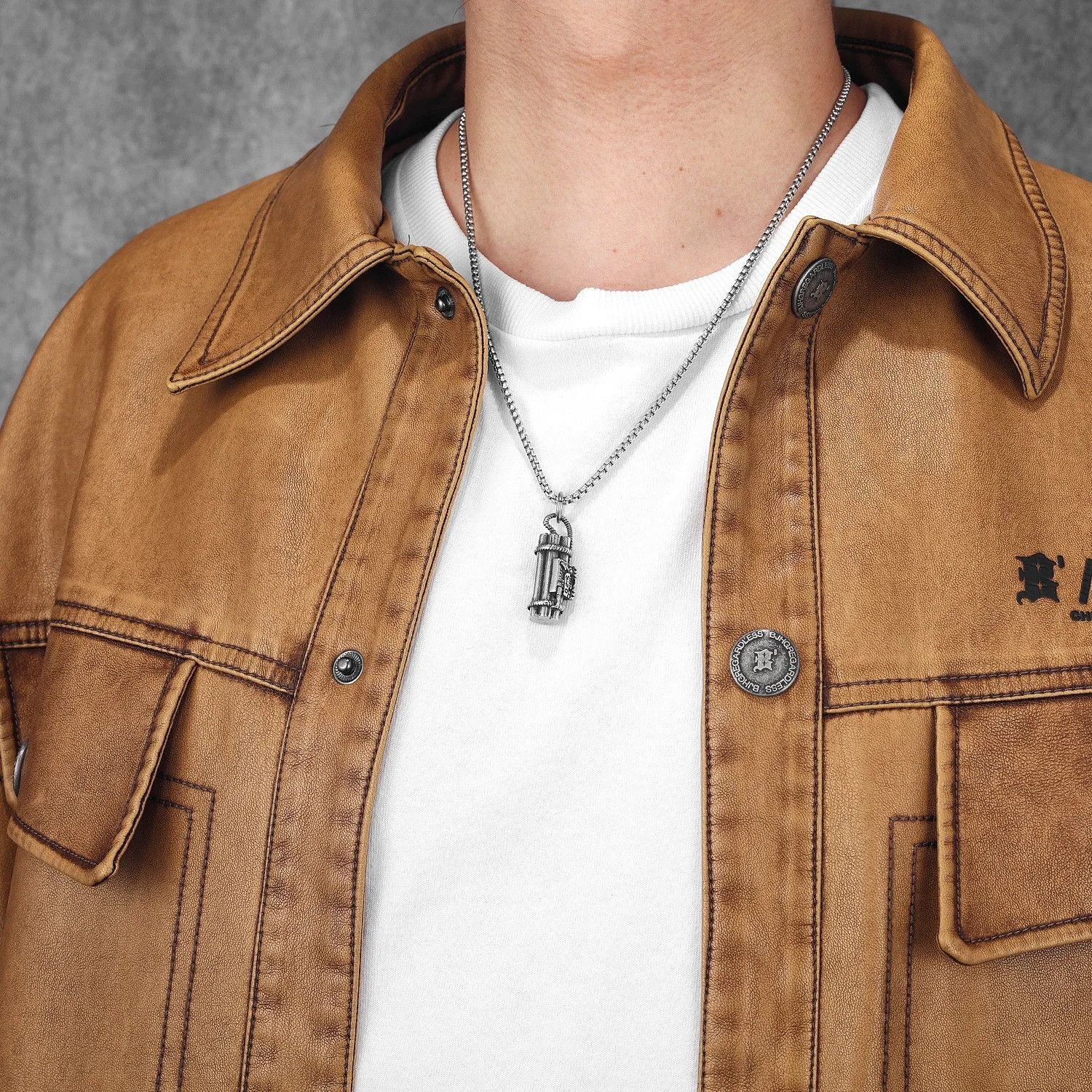 Other Punk Fashion Pendant Accessories Necklace Gifts For Him Size ONE SIZE - 2 Thumbnail