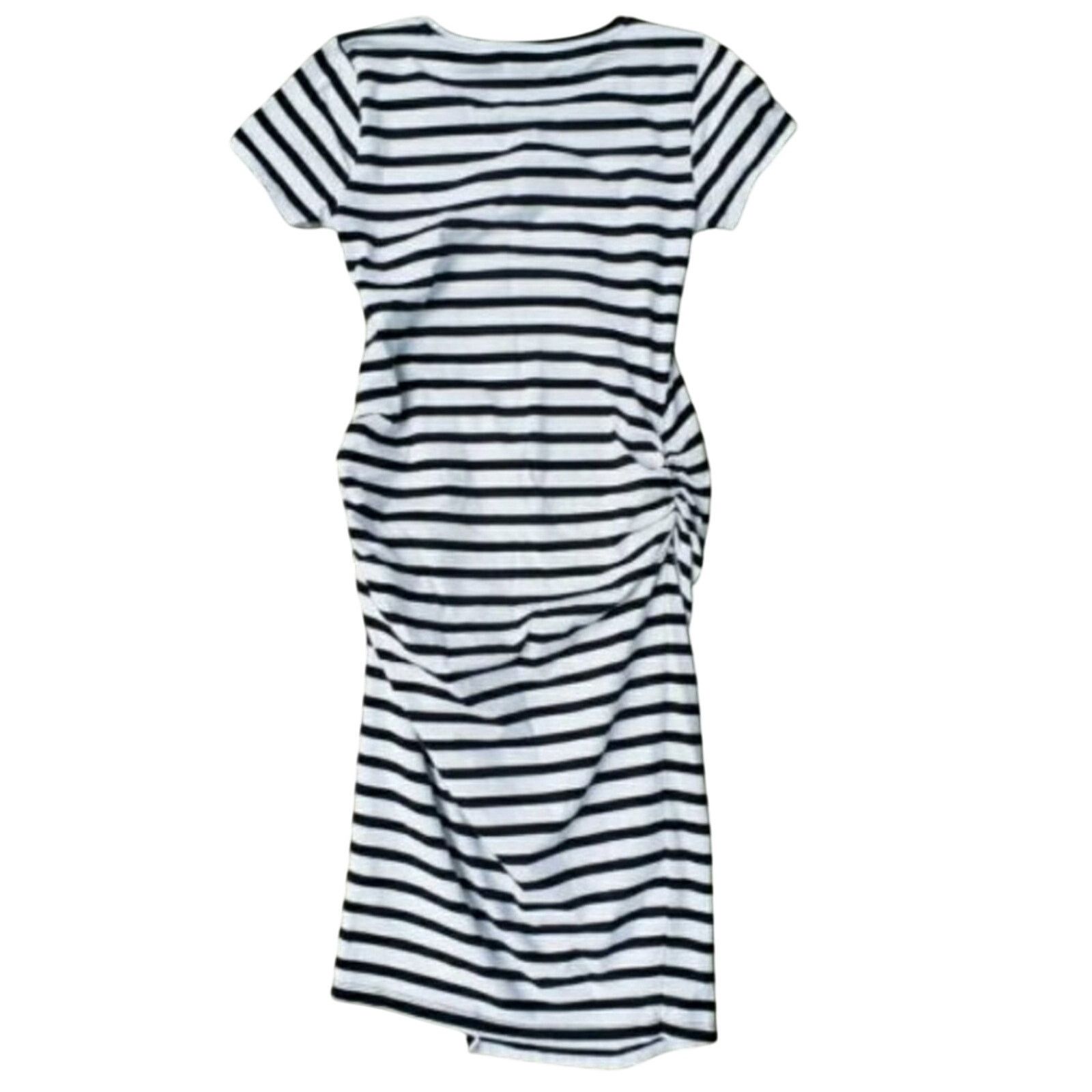 Old Navy New Old Navy Womens Small Midi Fitted Maternity Dress Size S / US 4 / IT 40 - 2 Thumbnail